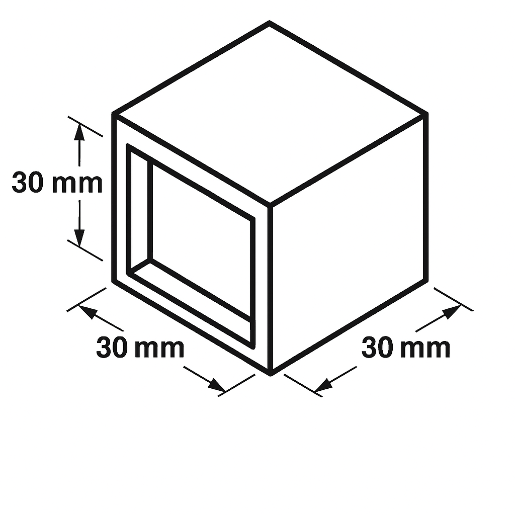 Cube: Numbers 0-9