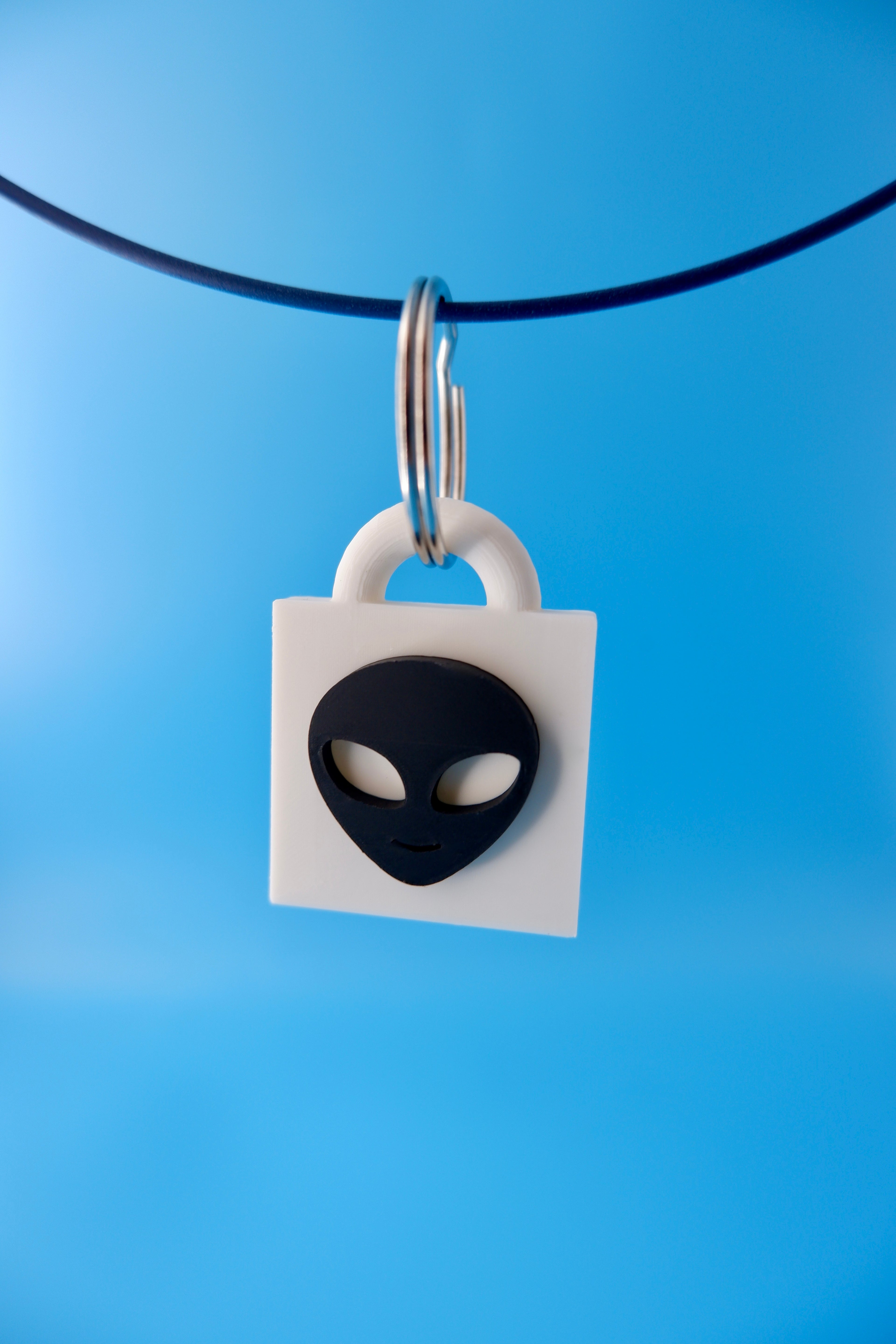 Cosmic Visitor Keychain