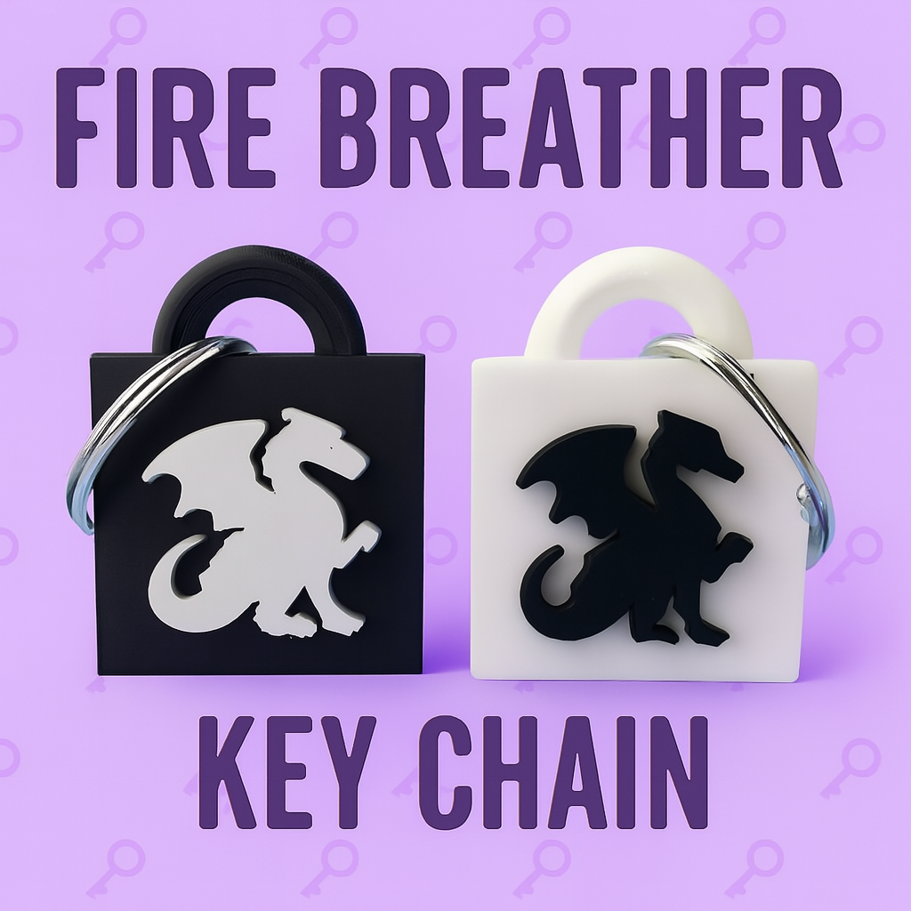 Fire Breather Keychain