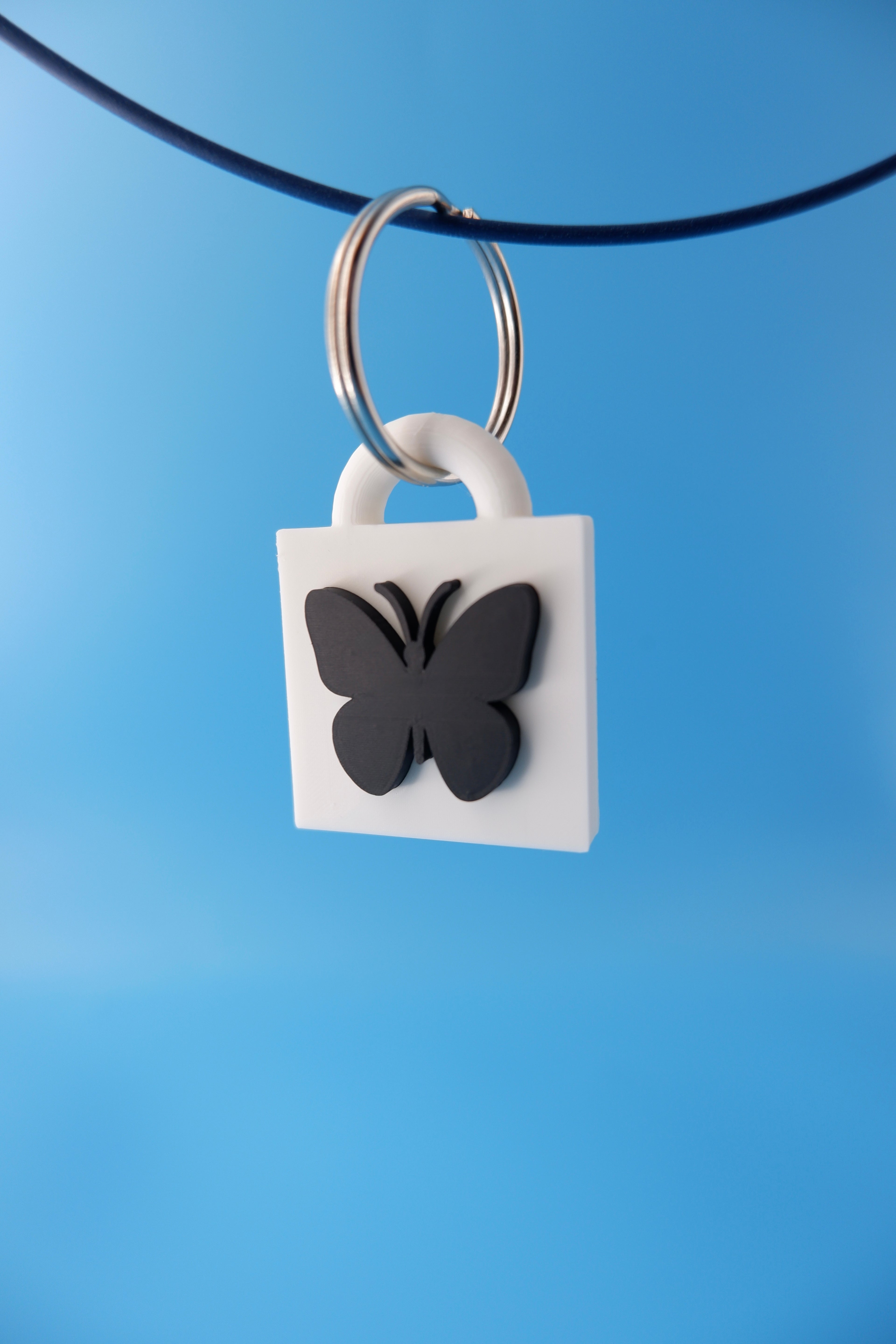 Monarch Moment Keychain