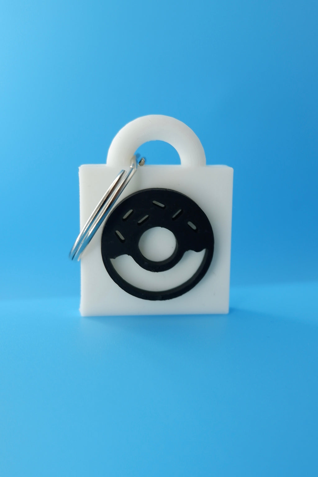 Donut Worry Keychain