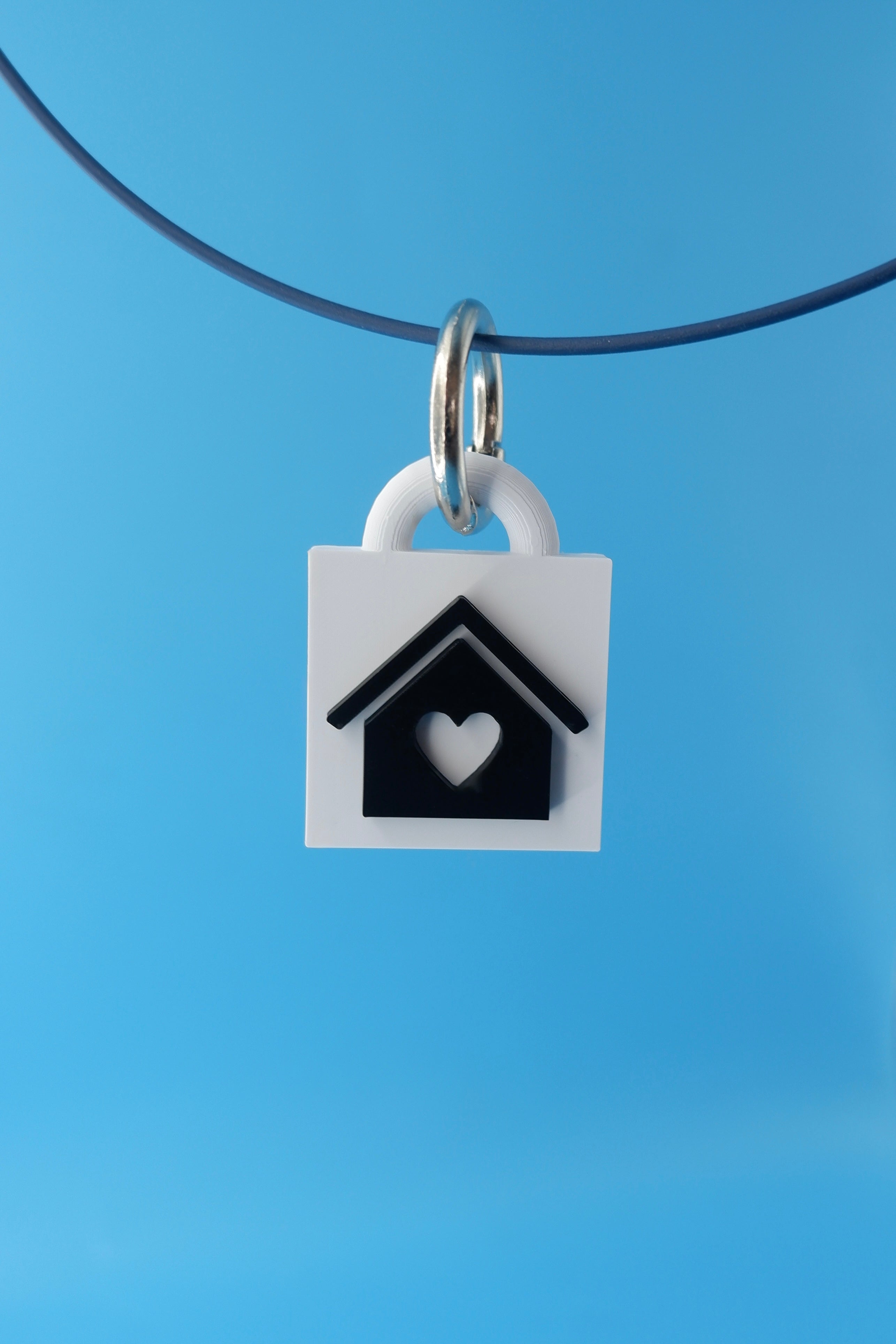 House of Love Keychain