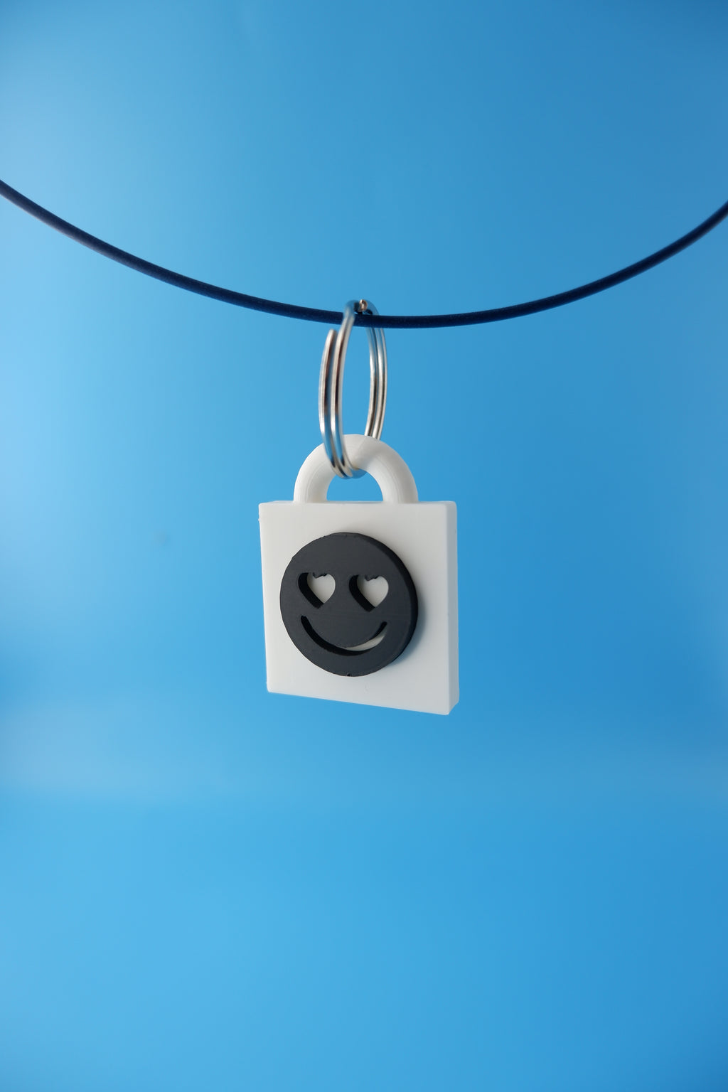 Heart Eyes Keychain