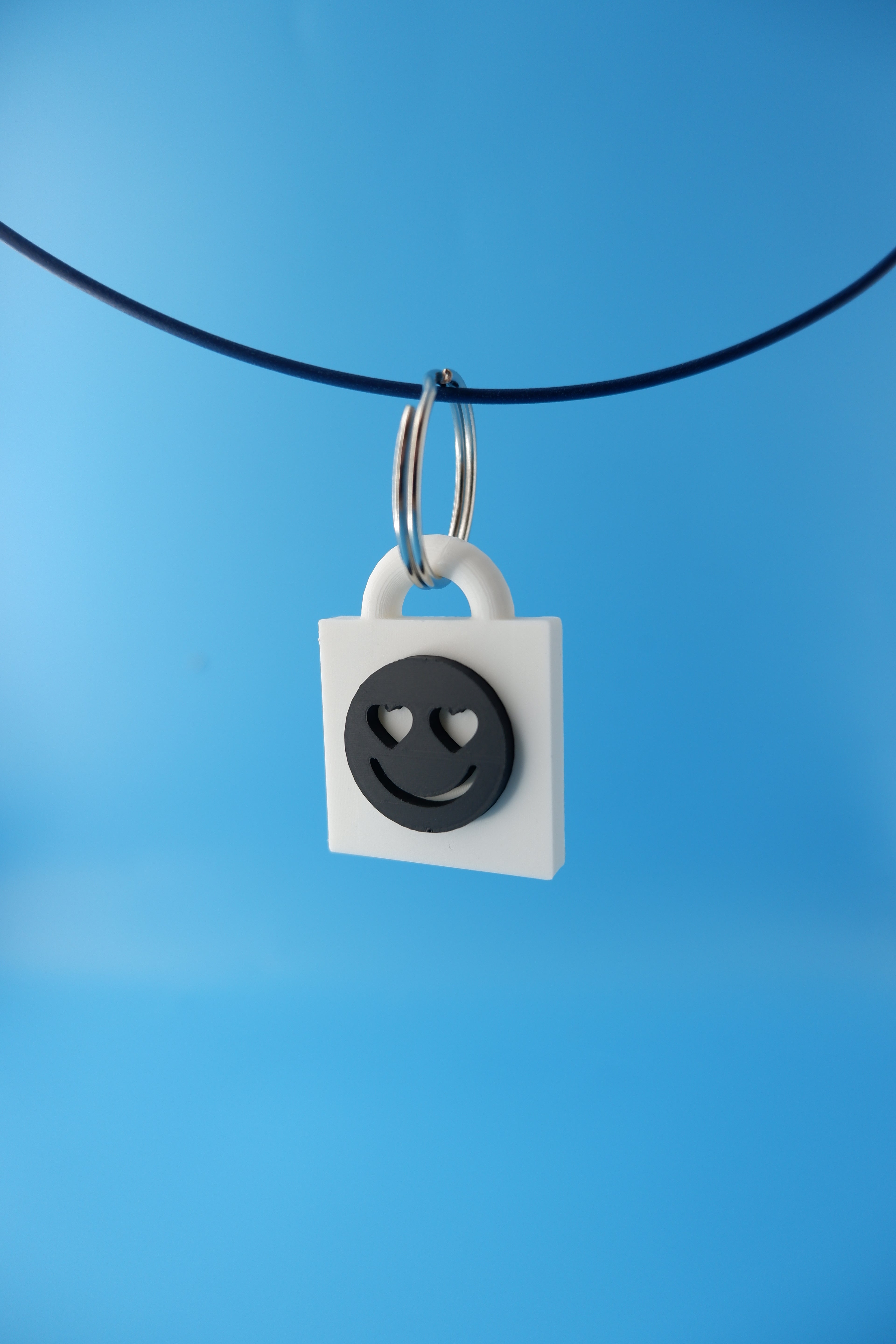 Heart Eyes Keychain