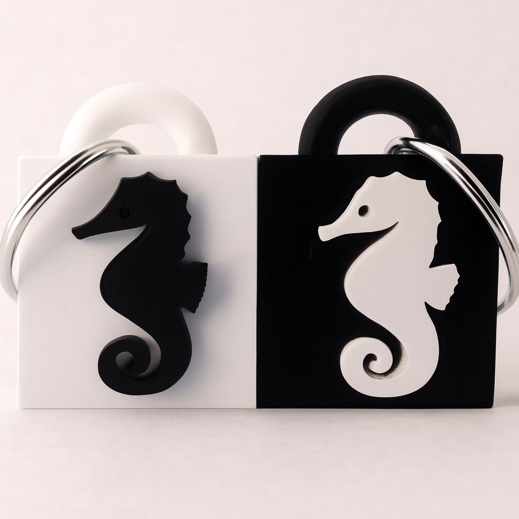 Seahorse Keychain
