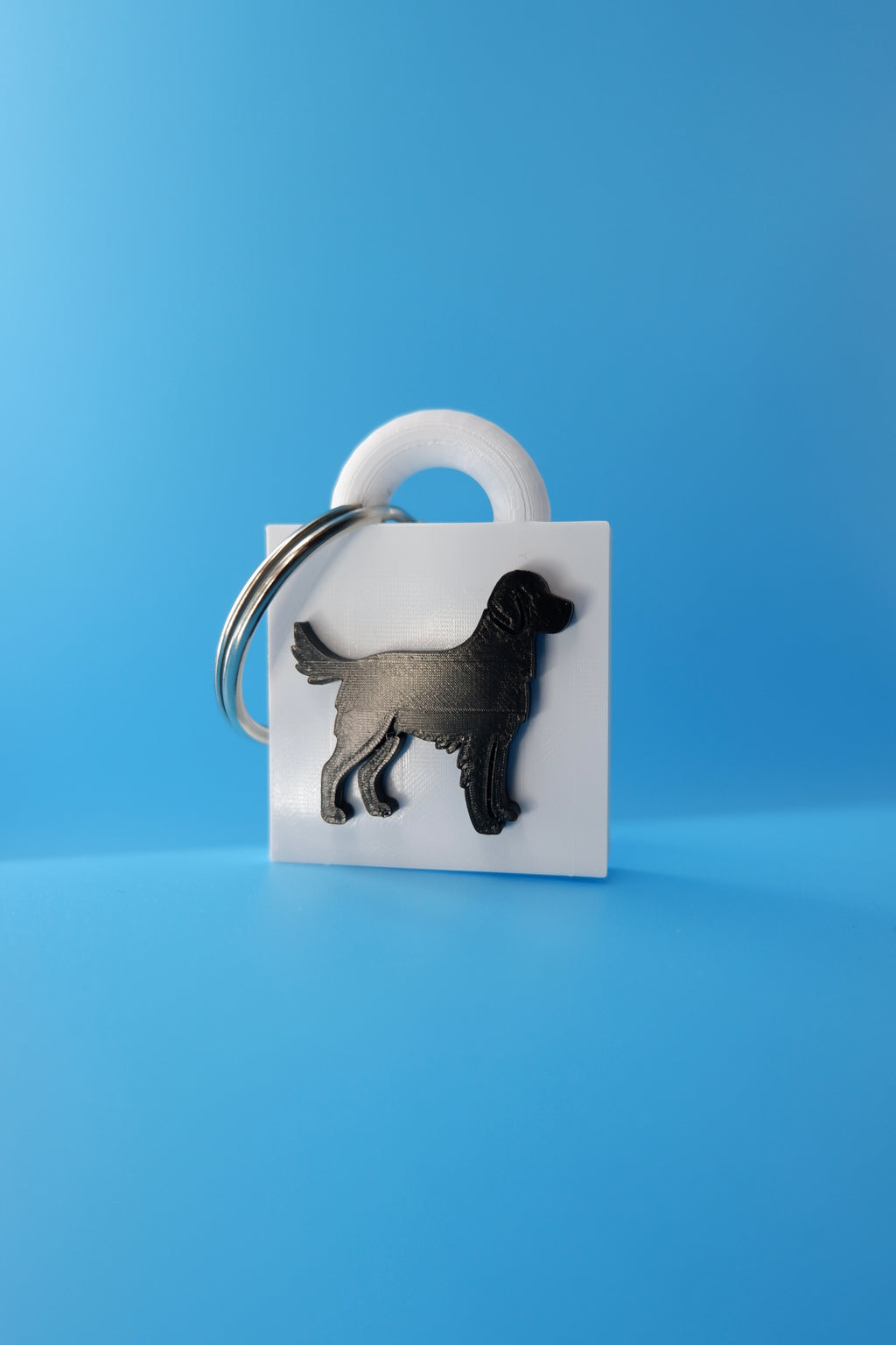 Golden Retriever Keychain