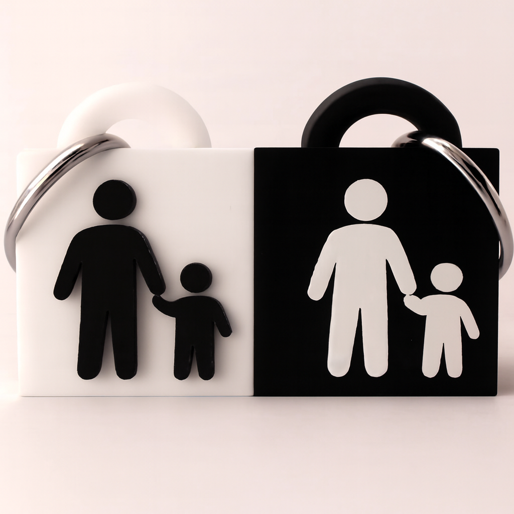 Hand in Hand Keychain