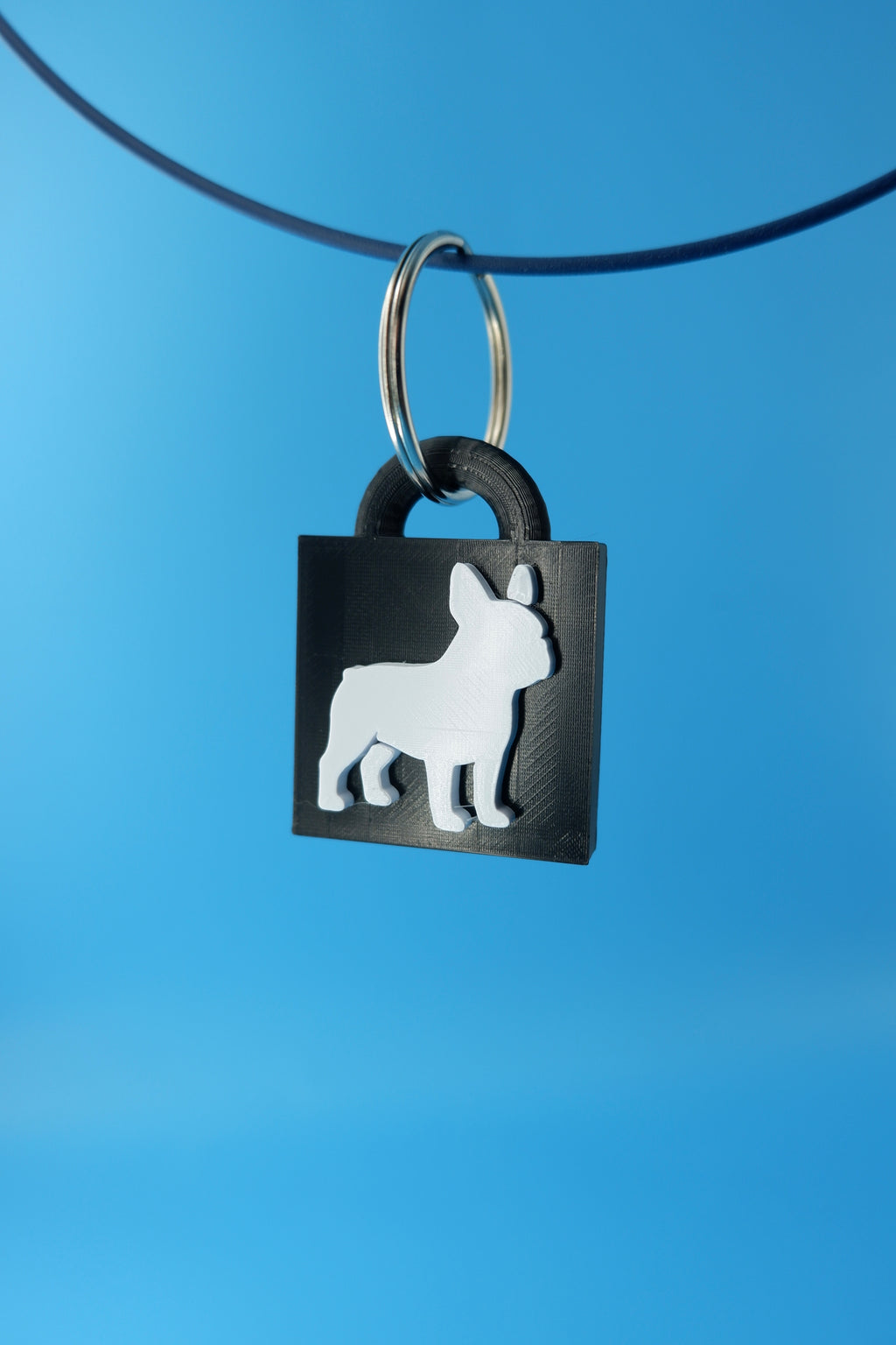 French Bulldog Keychain