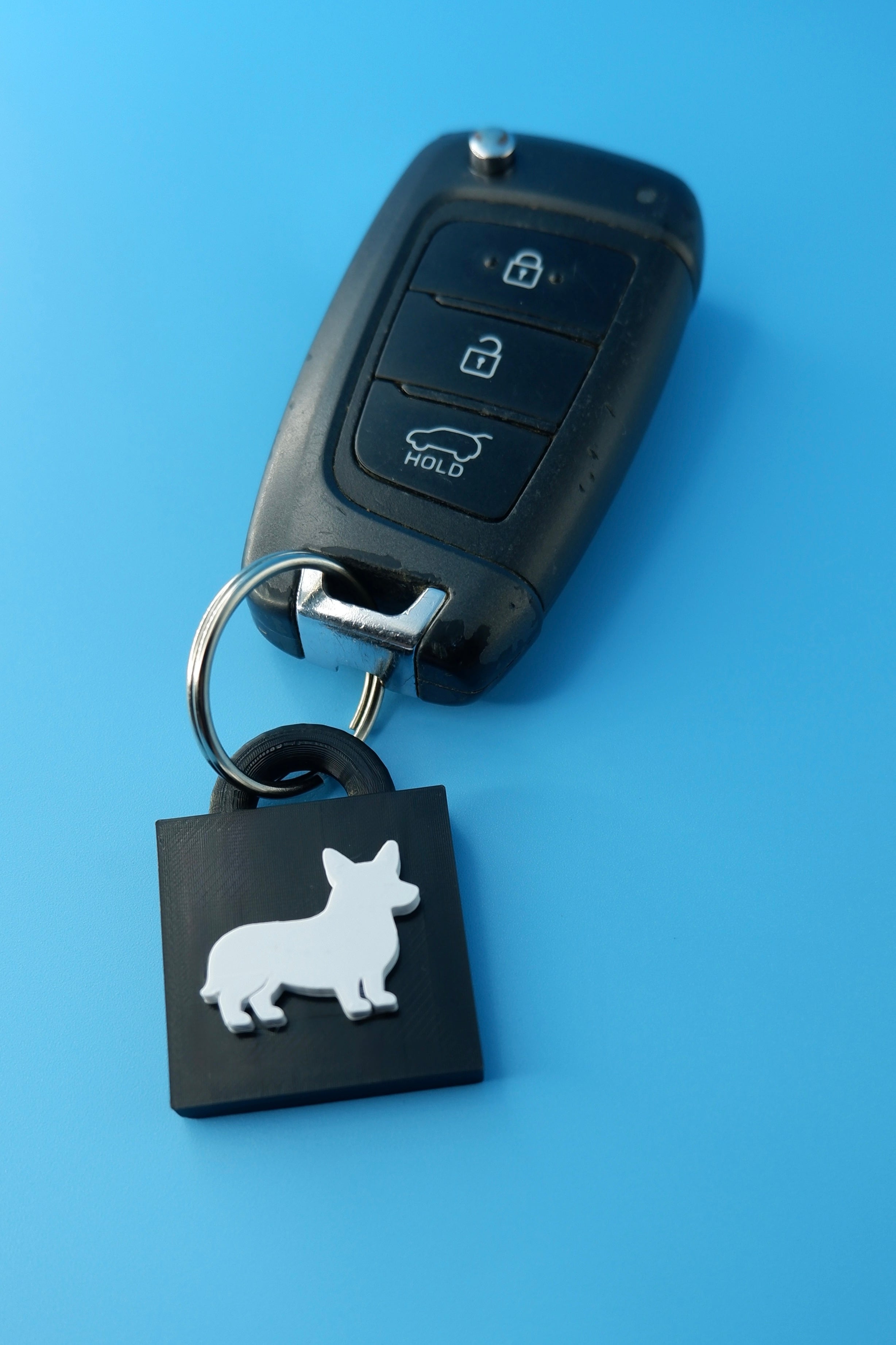 Corgi Keychain