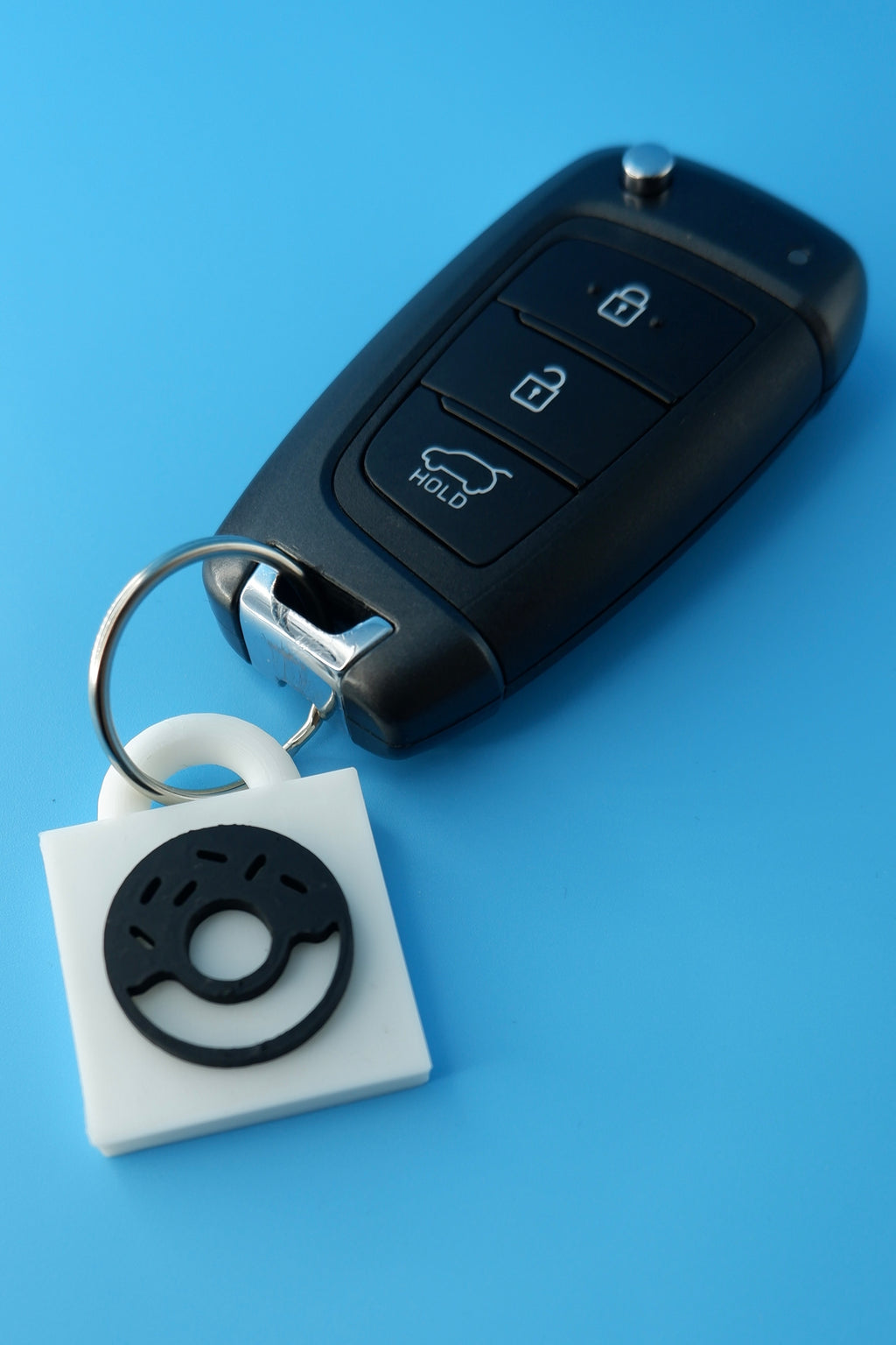 Donut Worry Keychain