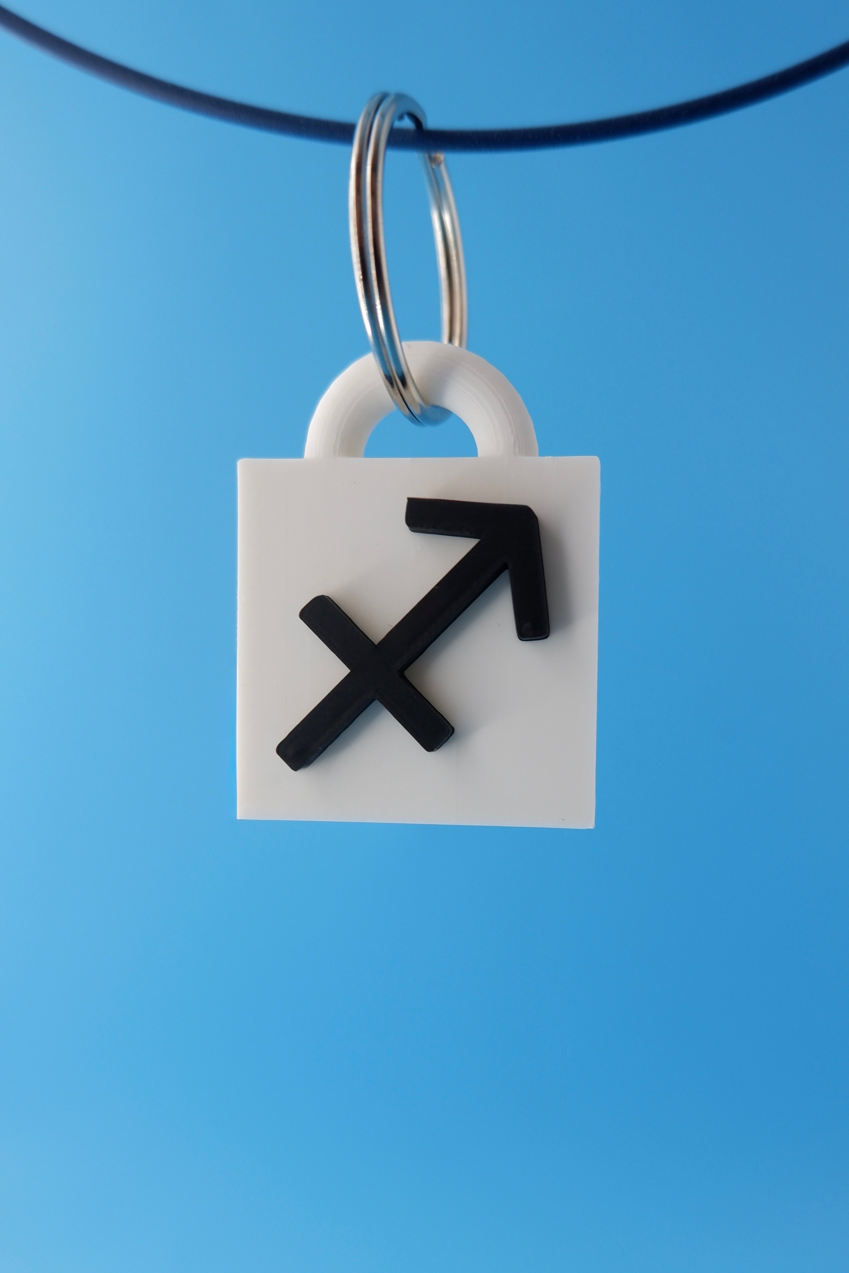 Sagittarius Keychain