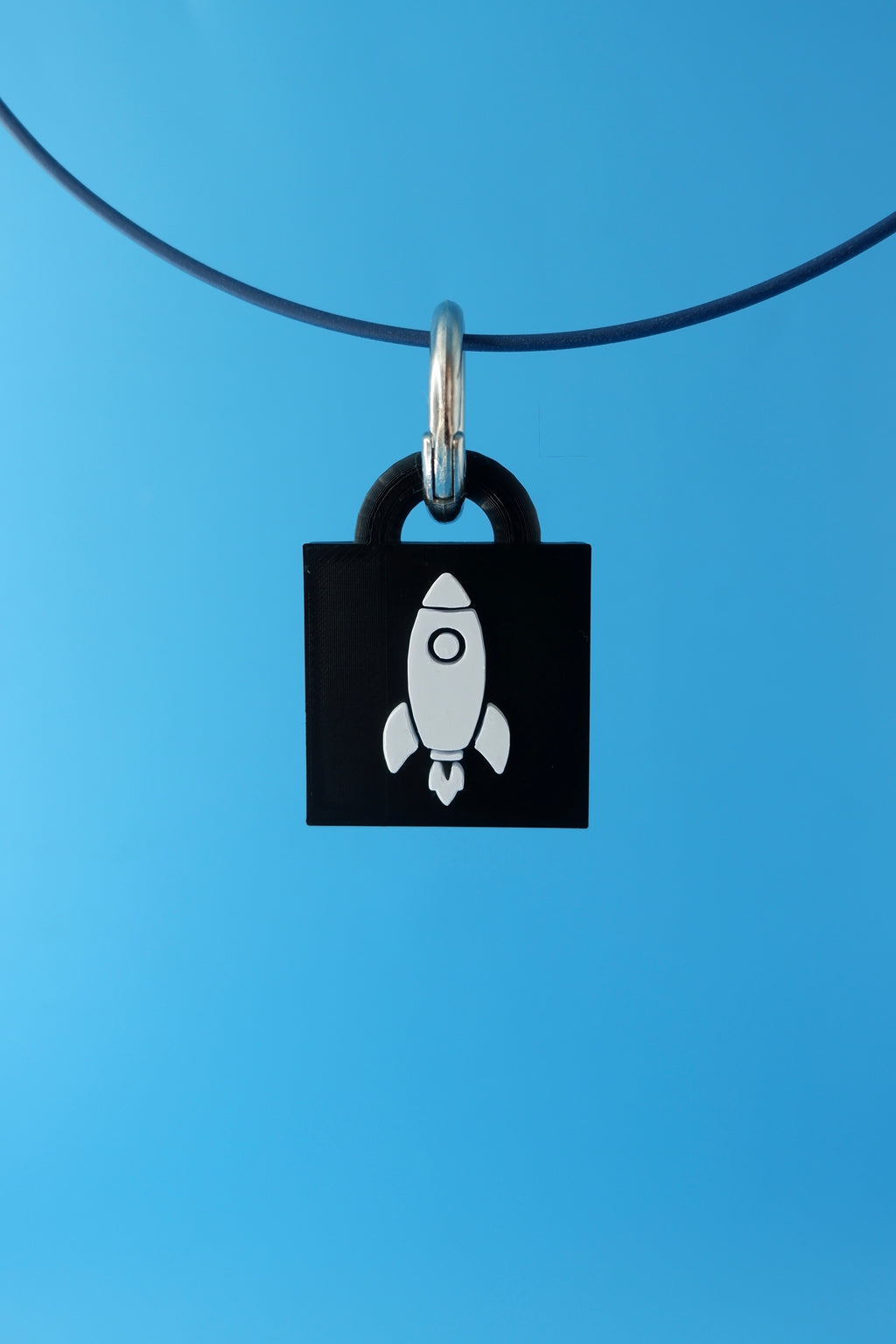 Blast Off Keychain