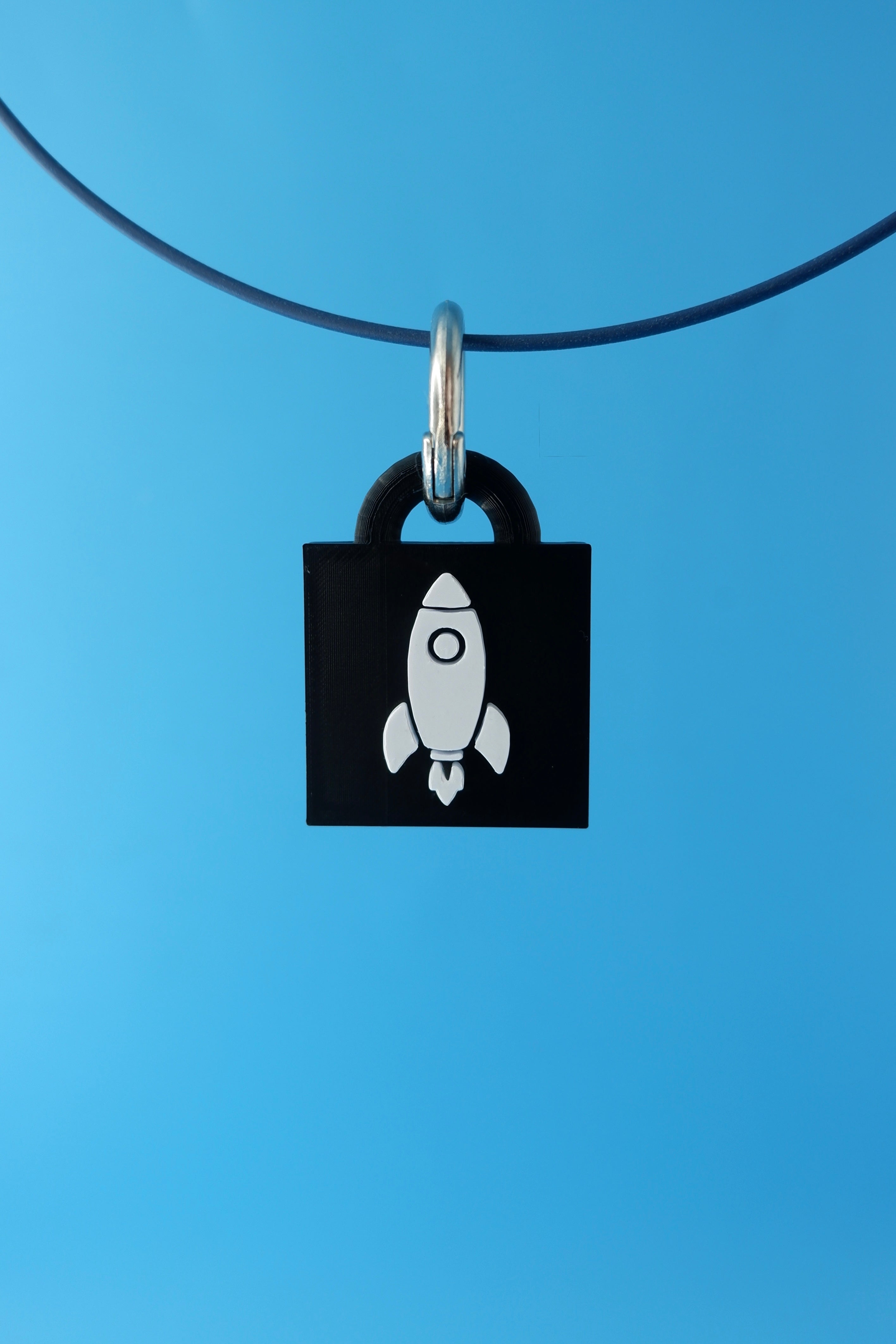 Blast Off Keychain