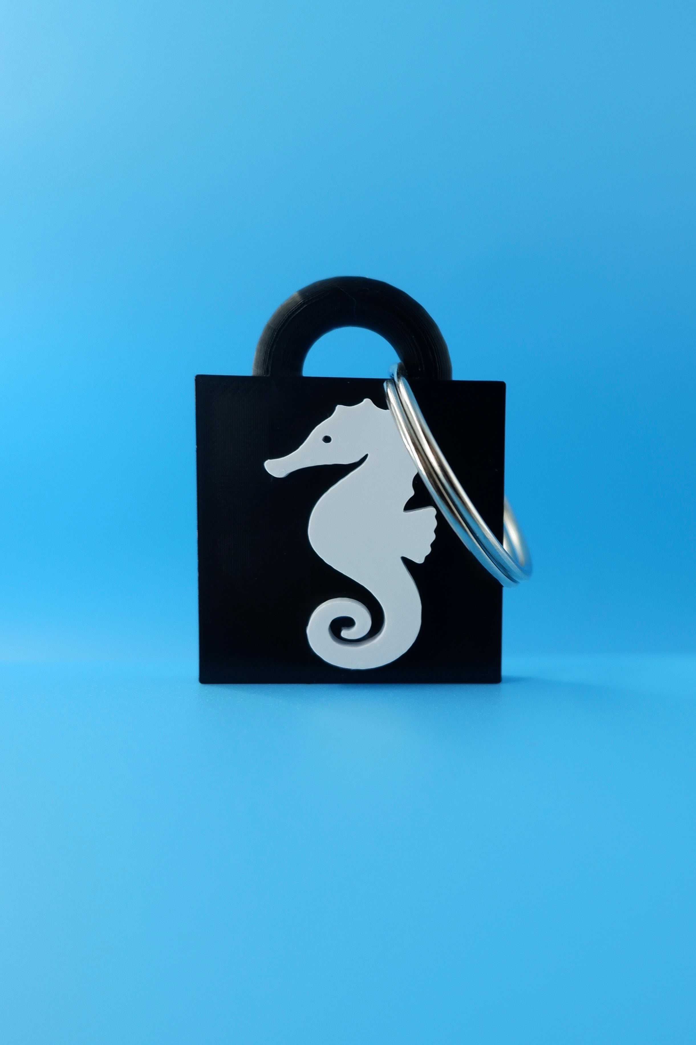 Seahorse Keychain