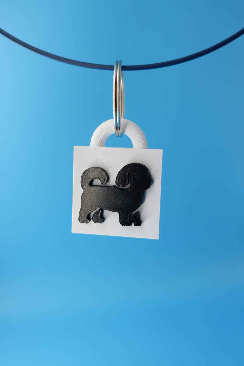 Shih Tzu Keychain