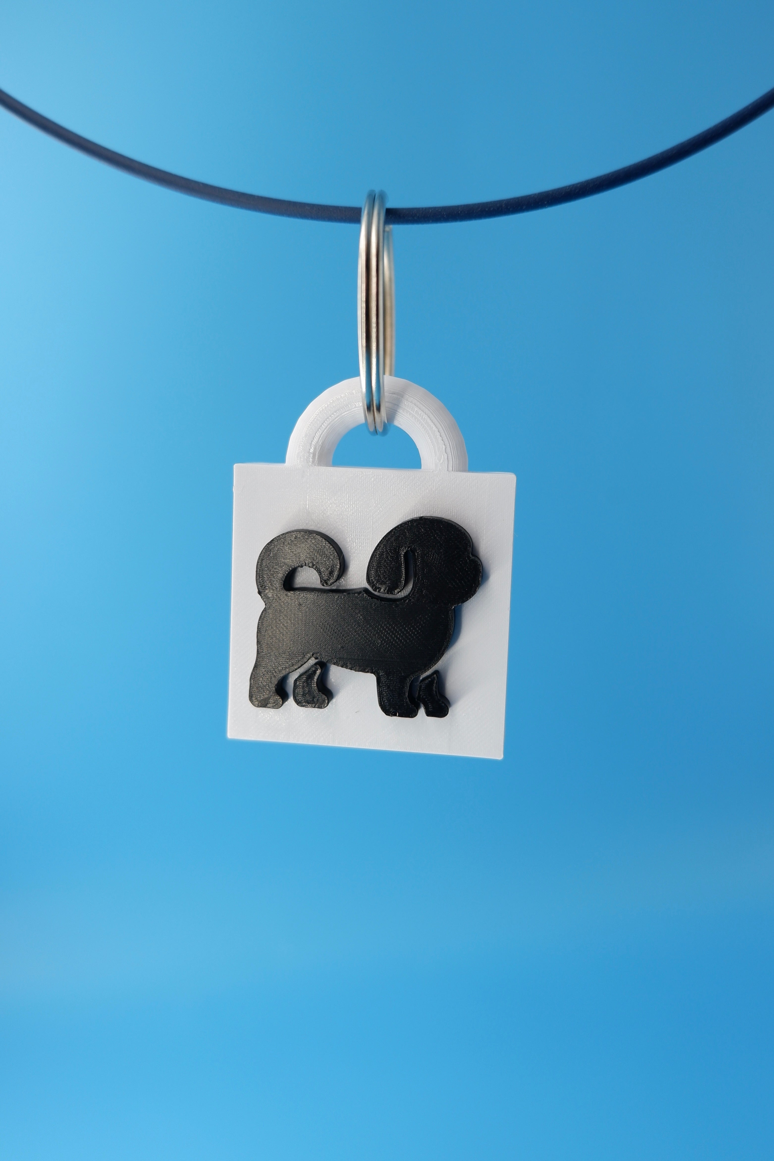 Shih Tzu Keychain