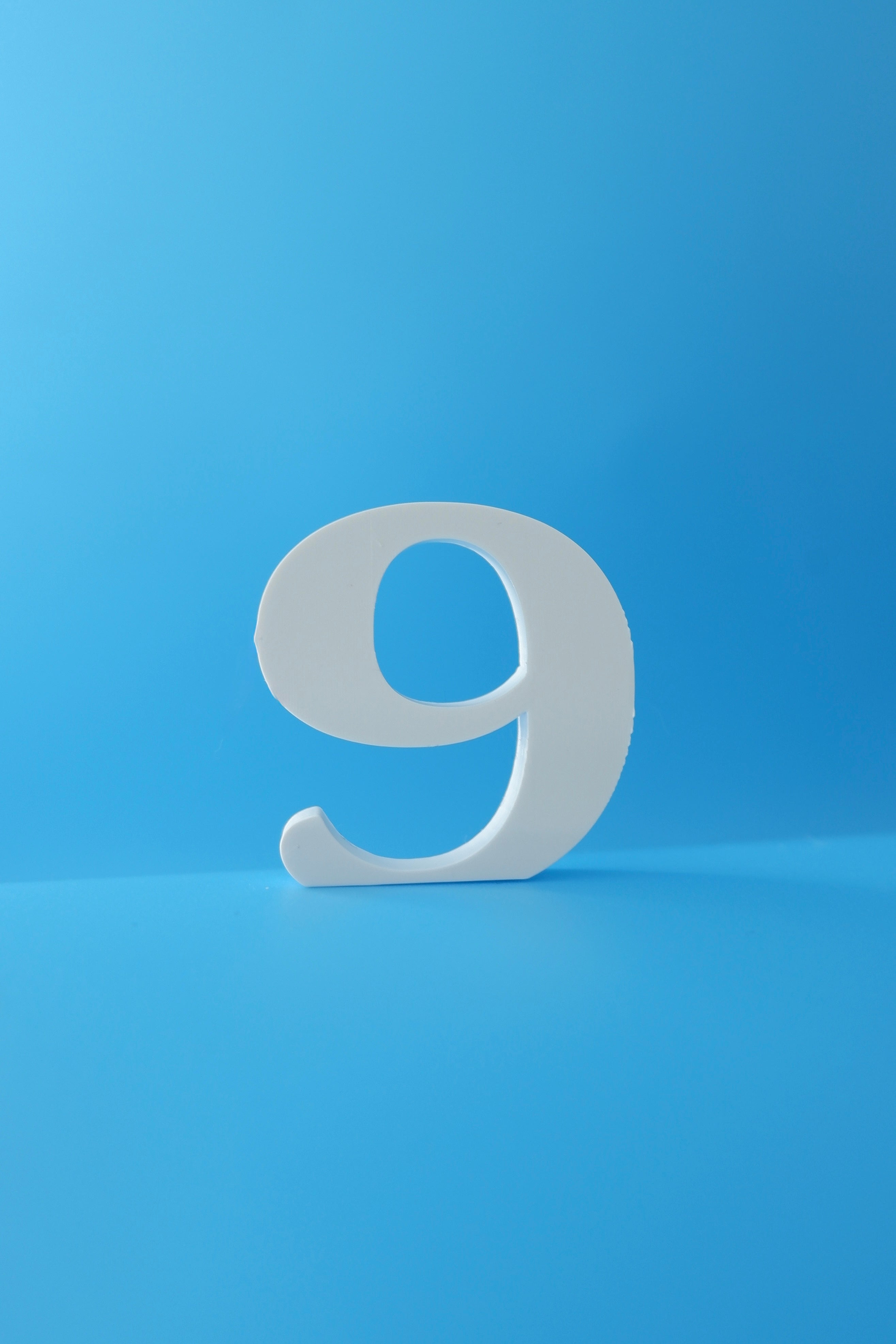 Freestanding: Numbers 0-9