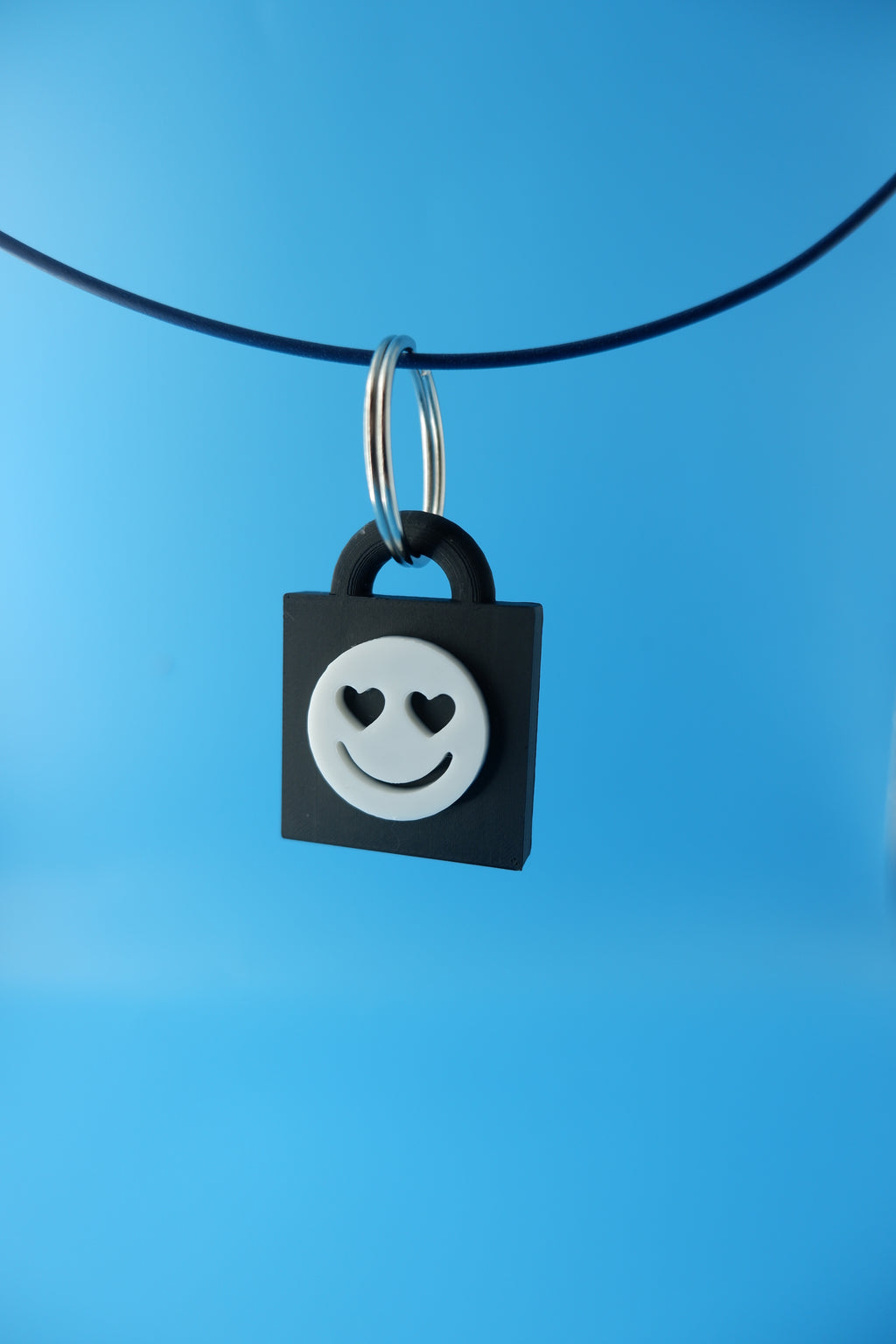 Heart Eyes Keychain