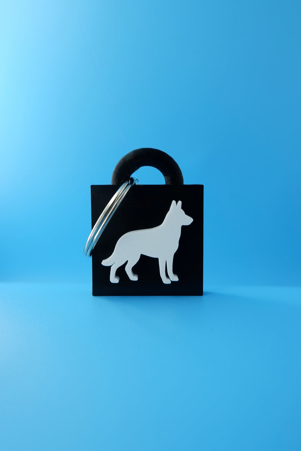 German Shepherd Keychain