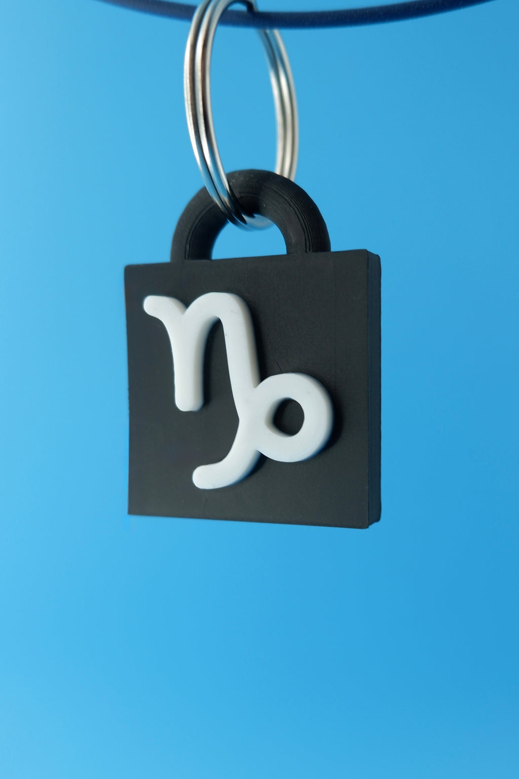 Capricorn Keychain