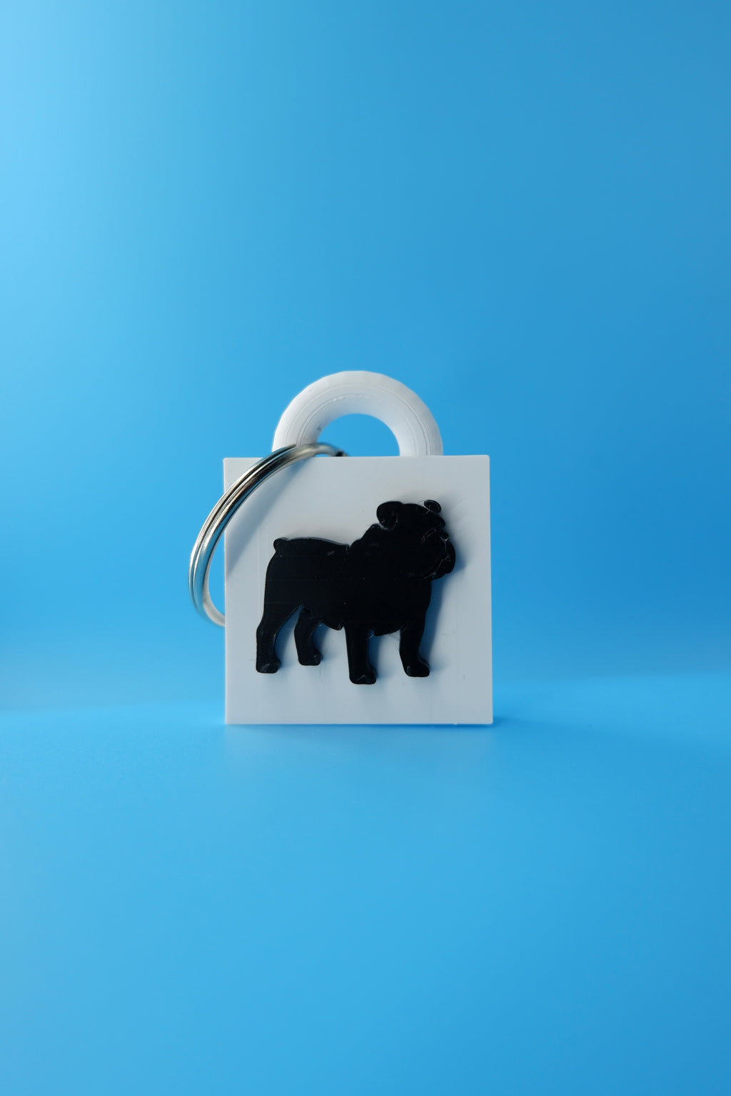 Bulldog Keychain