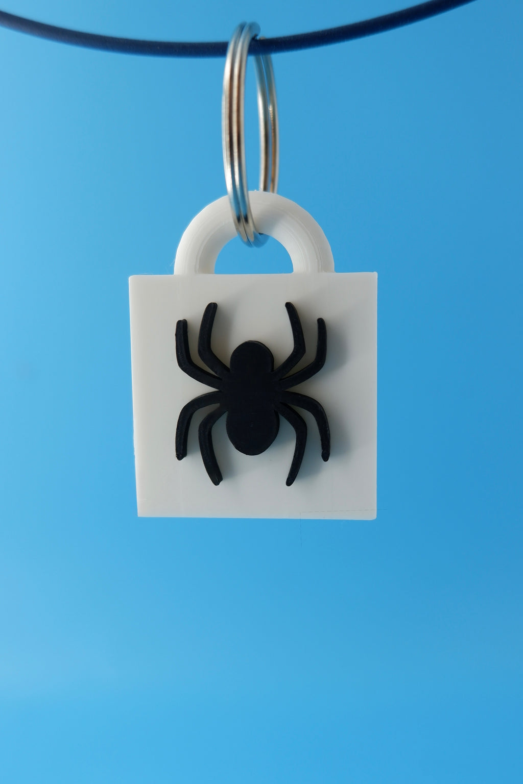 Black Widow Keychain