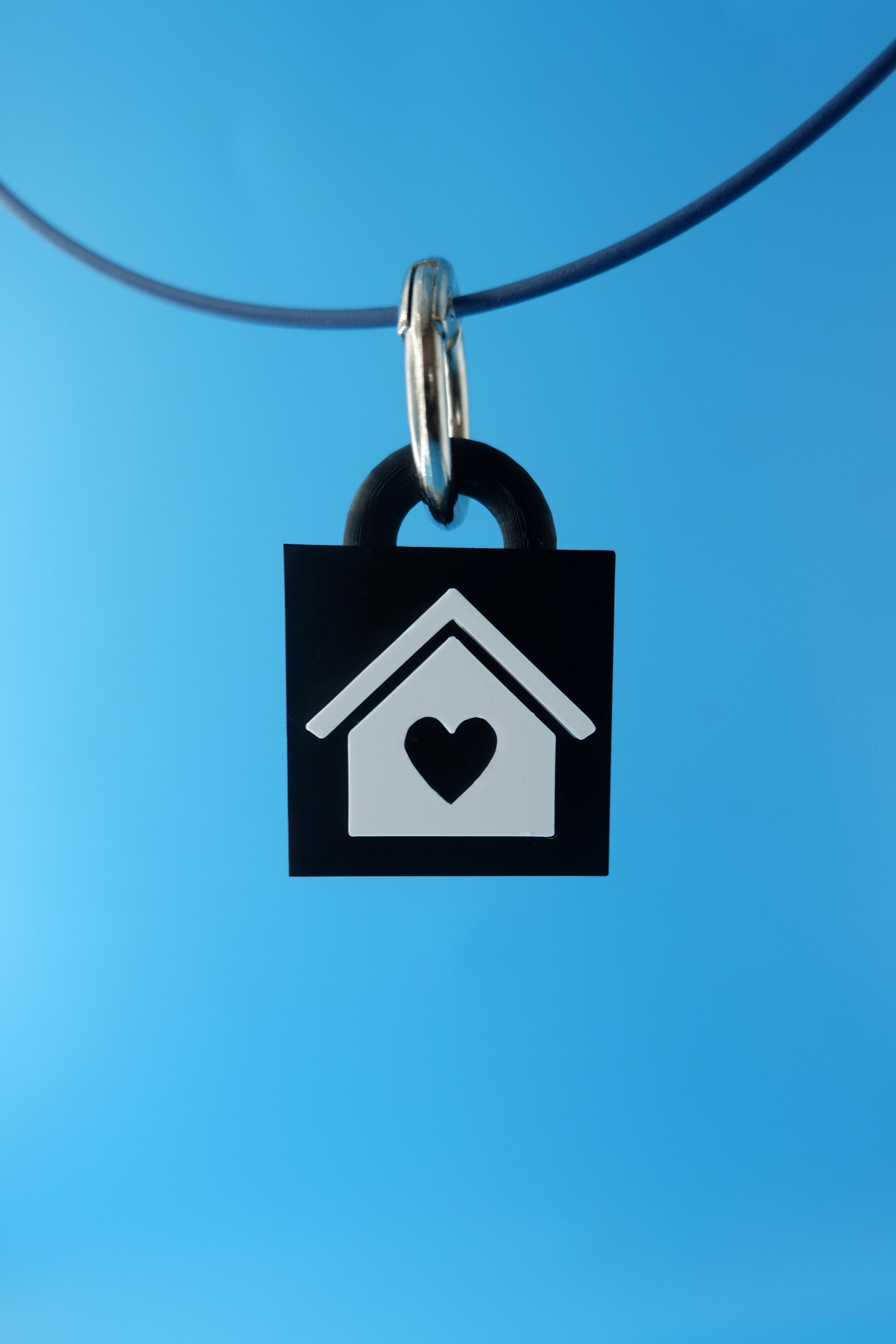 House of Love Keychain