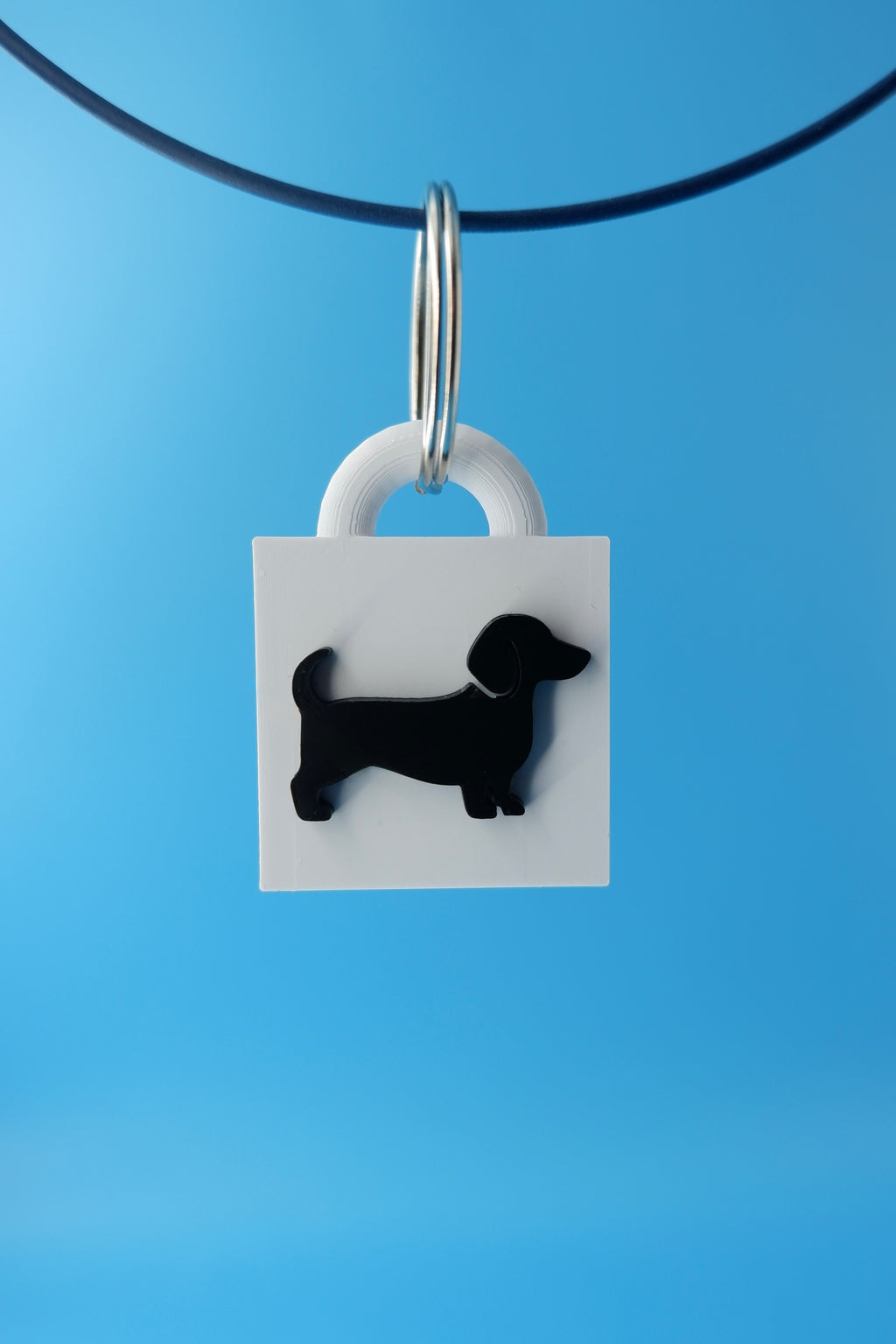 Dachshund Keychain