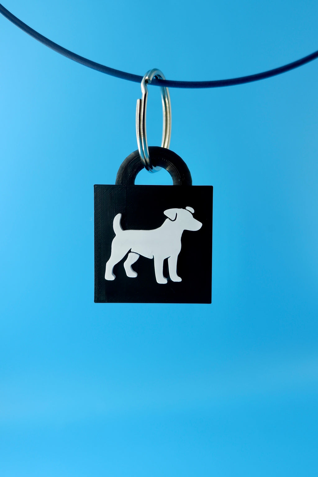 Jack Russell Keychain