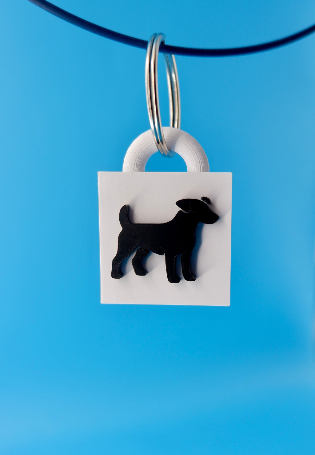 Jack Russell Keychain