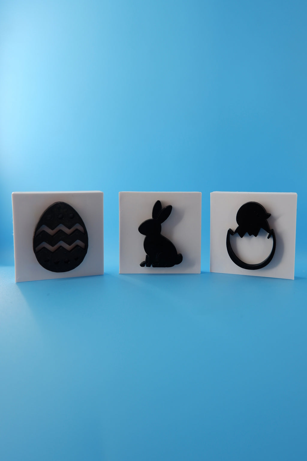 Easter Egg, Bunny & Hatching Chicken - Set
