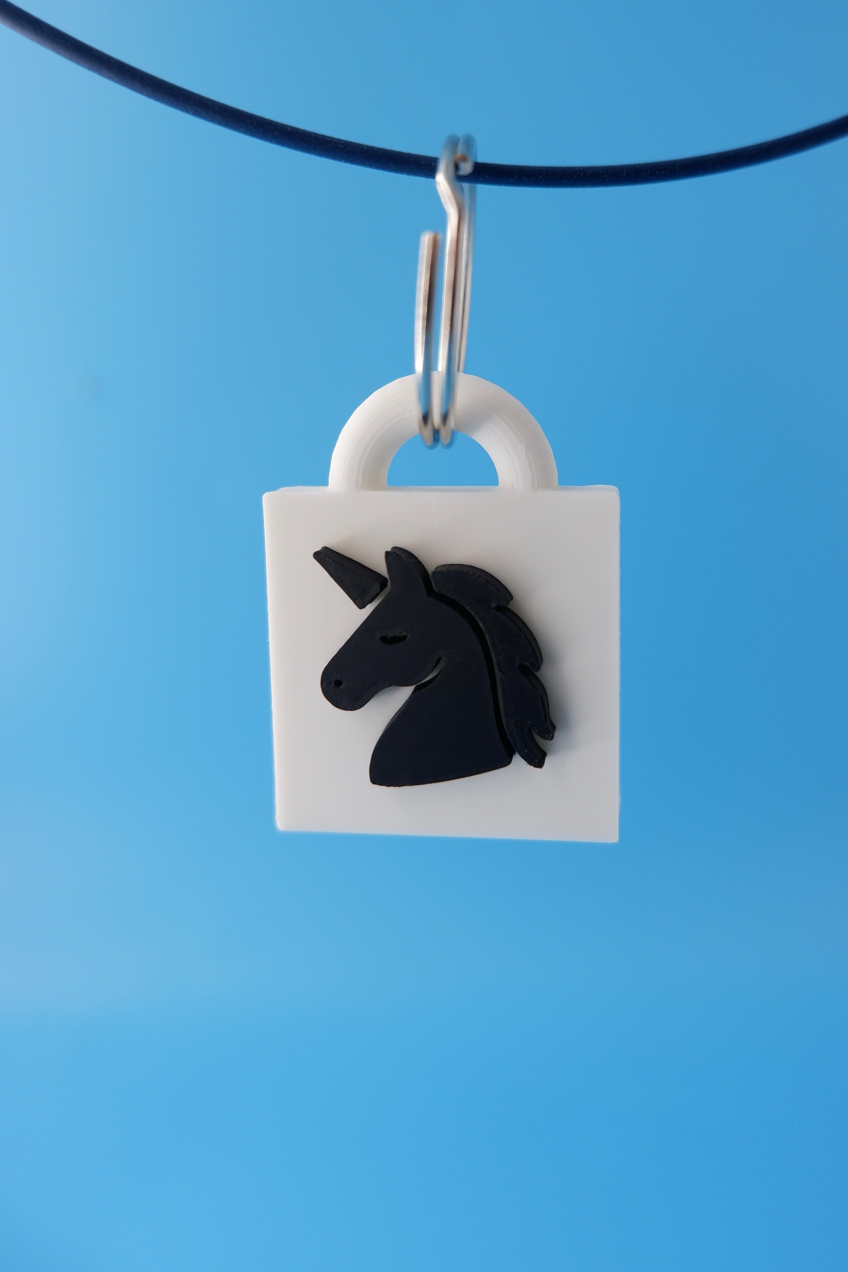 The Last Unicorn Keychain