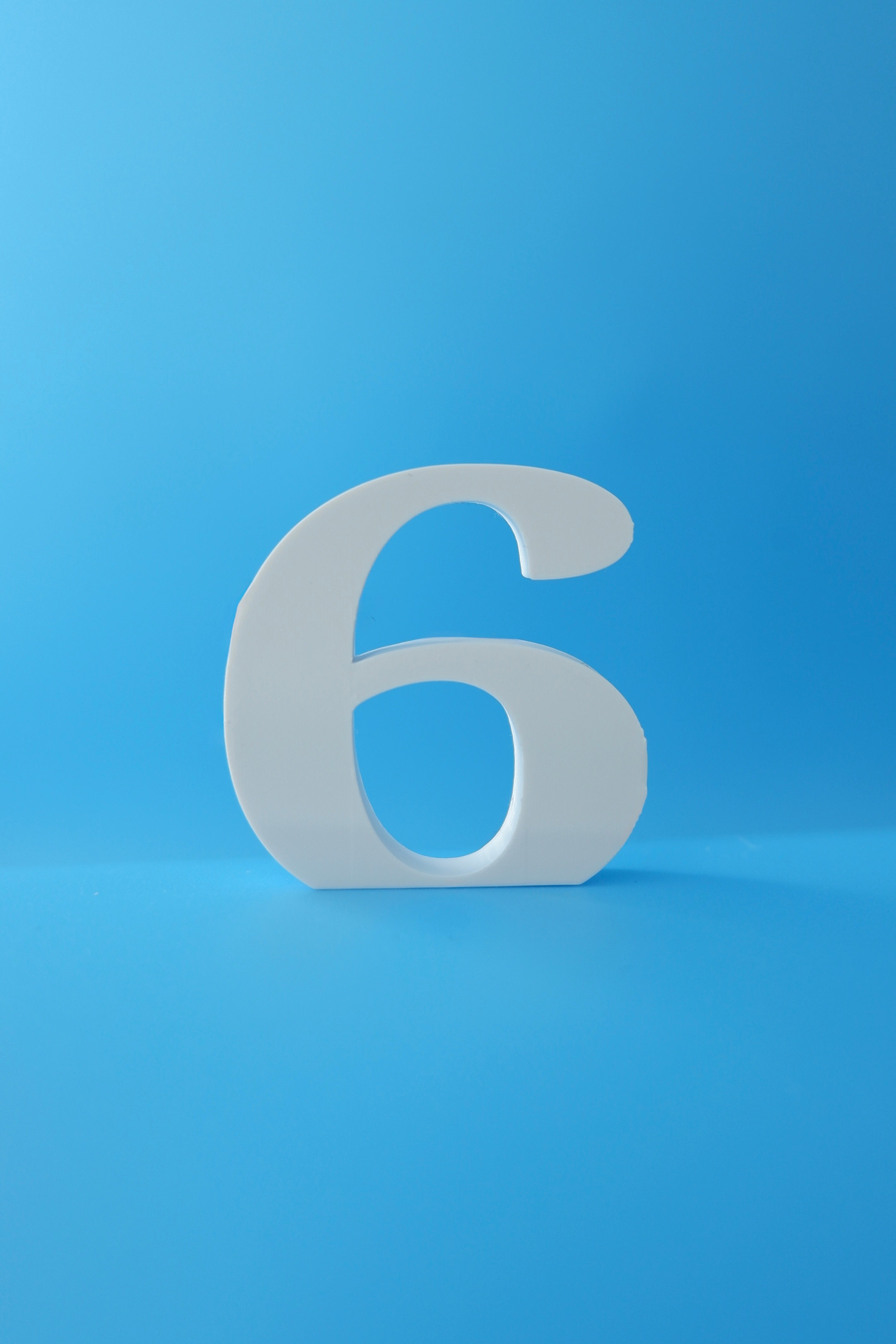 Freestanding: Numbers 0-9