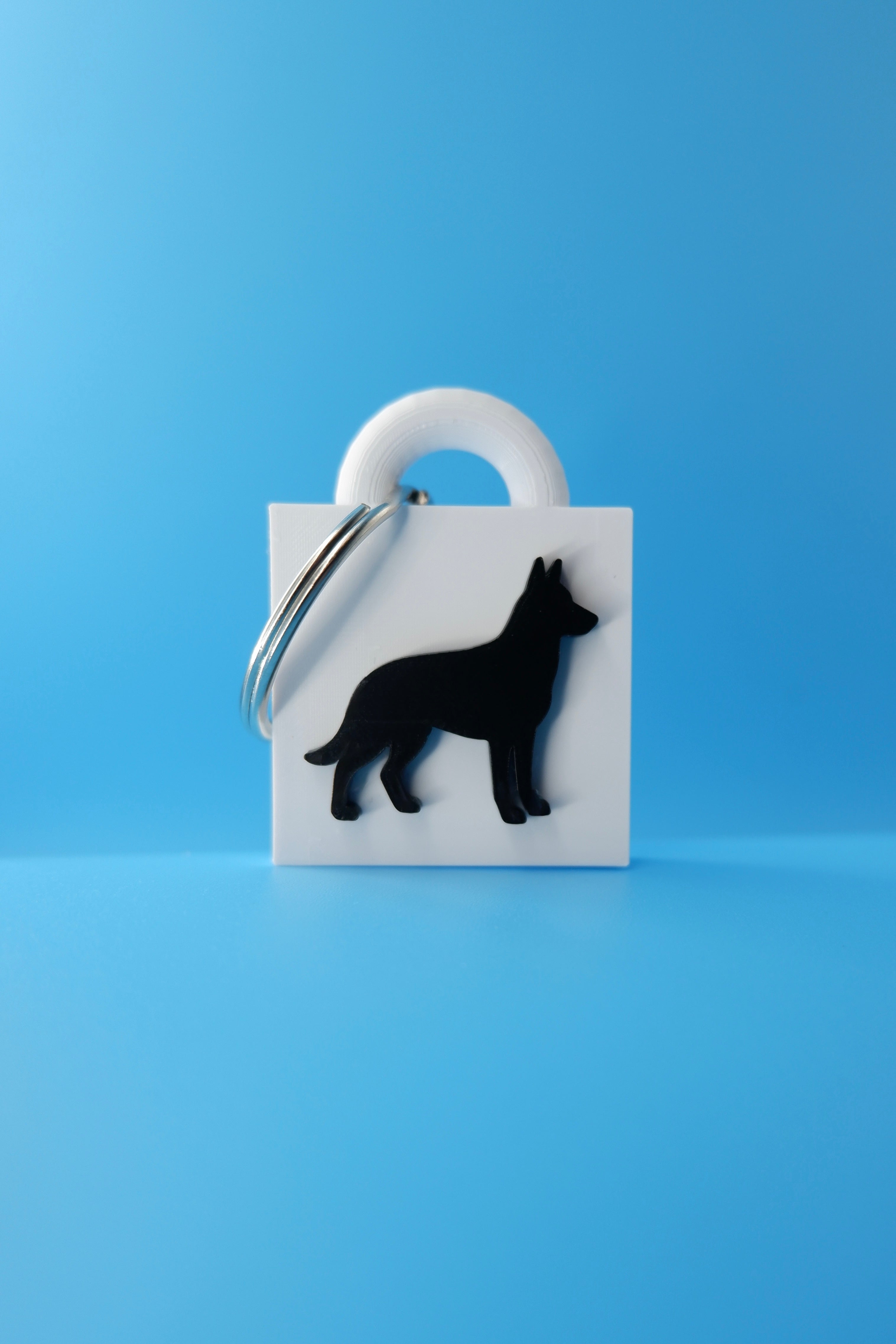 German Shepherd Keychain