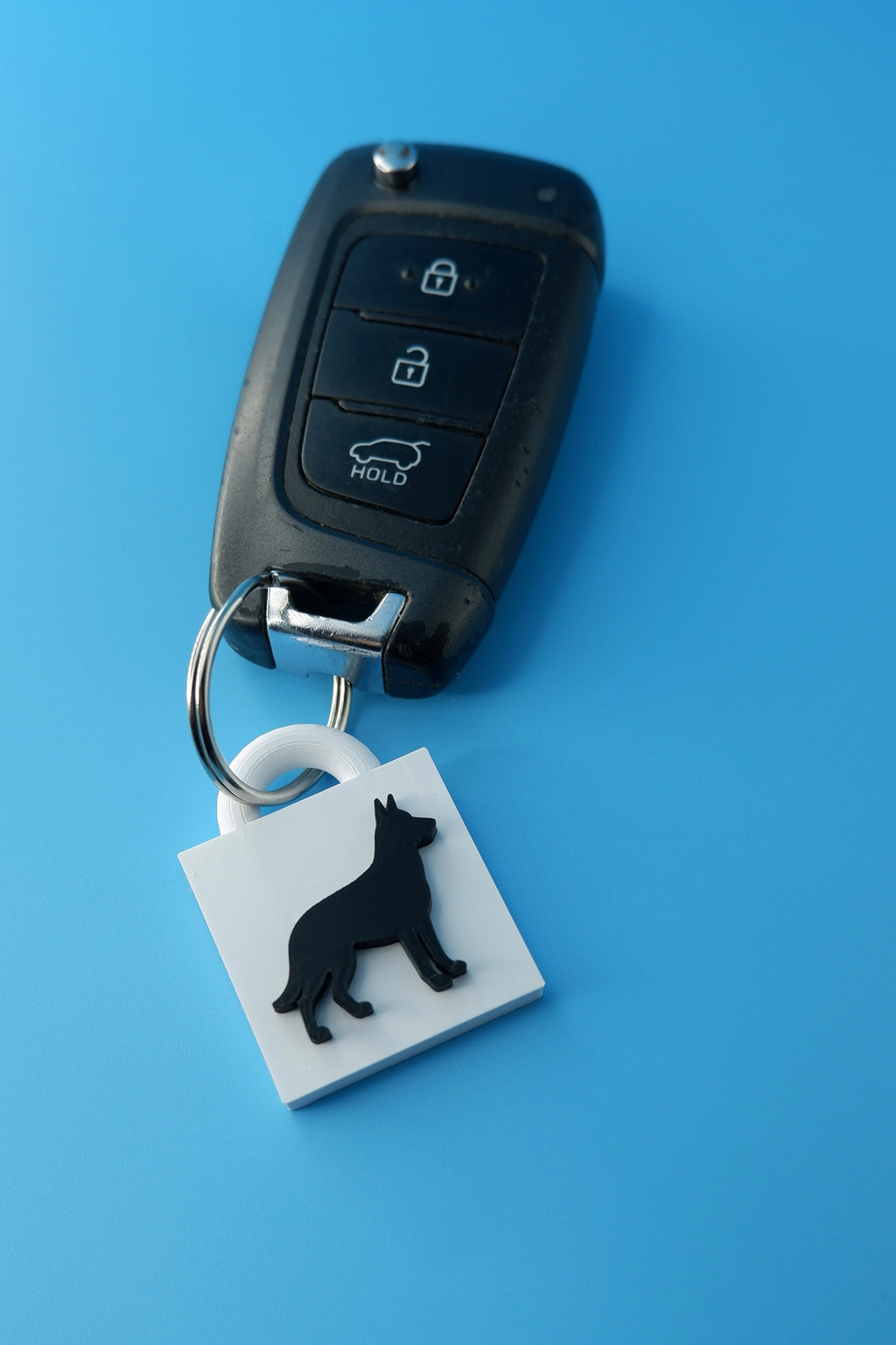 German Shepherd Keychain