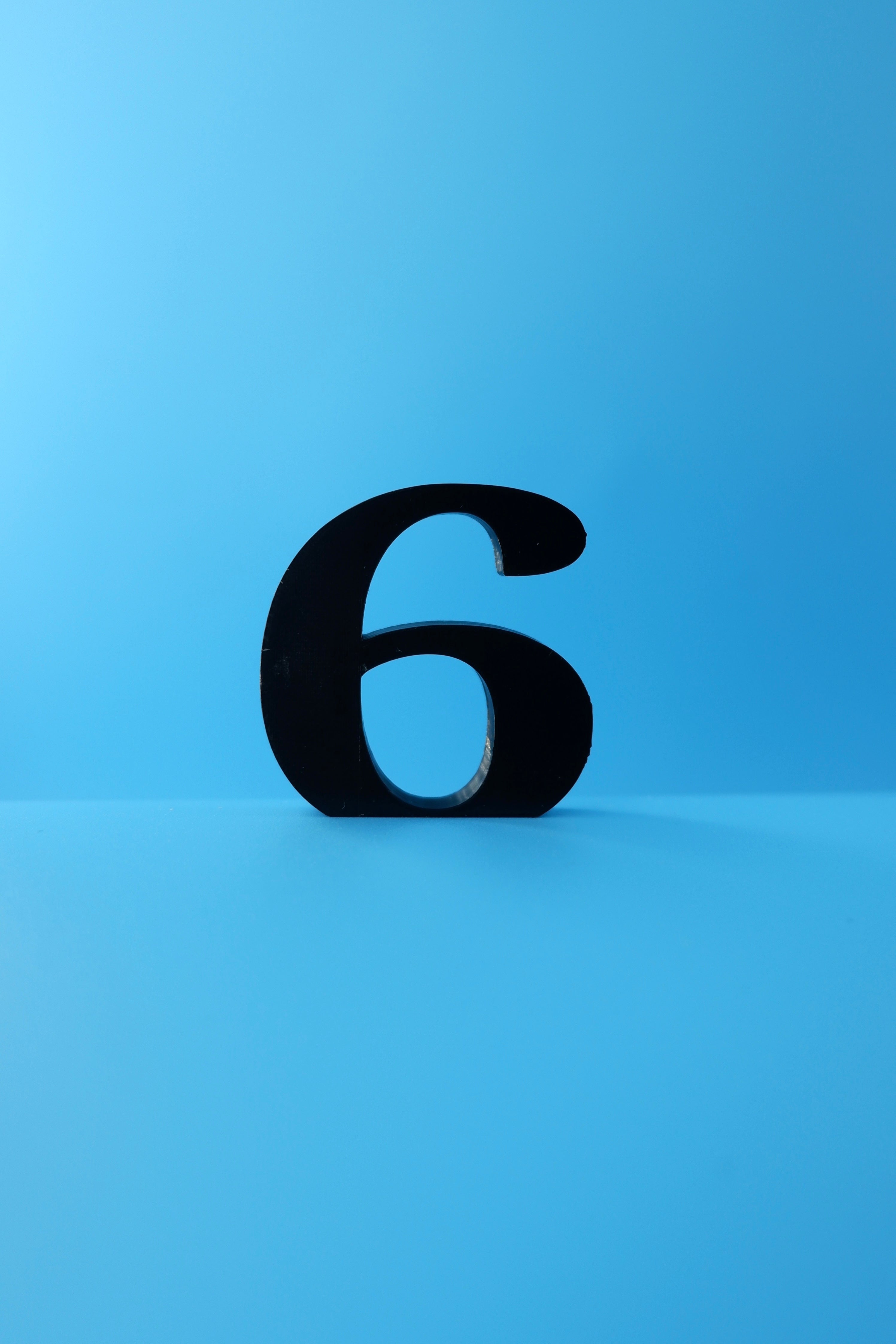 Freestanding: Numbers 0-9