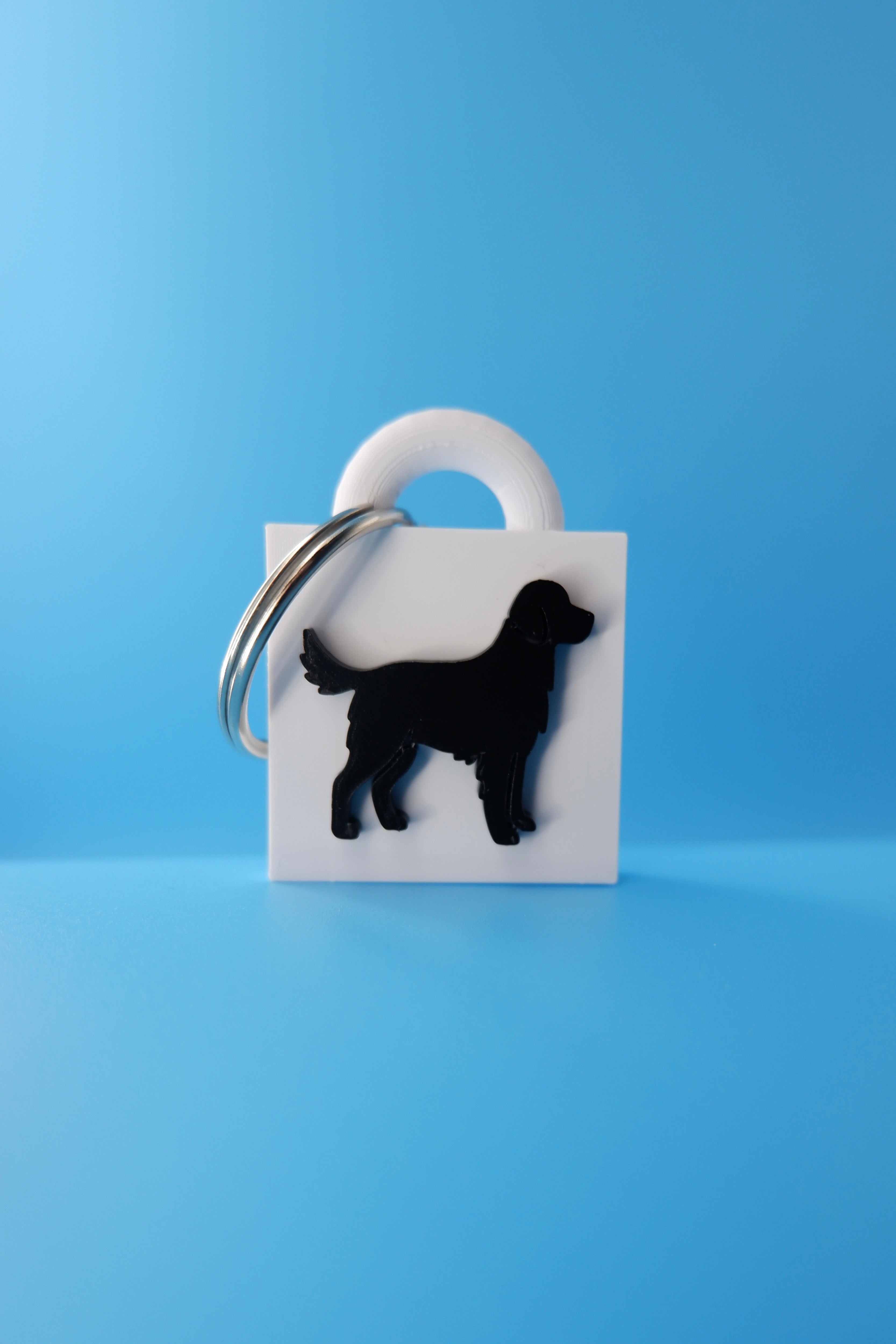 Golden Retriever Keychain