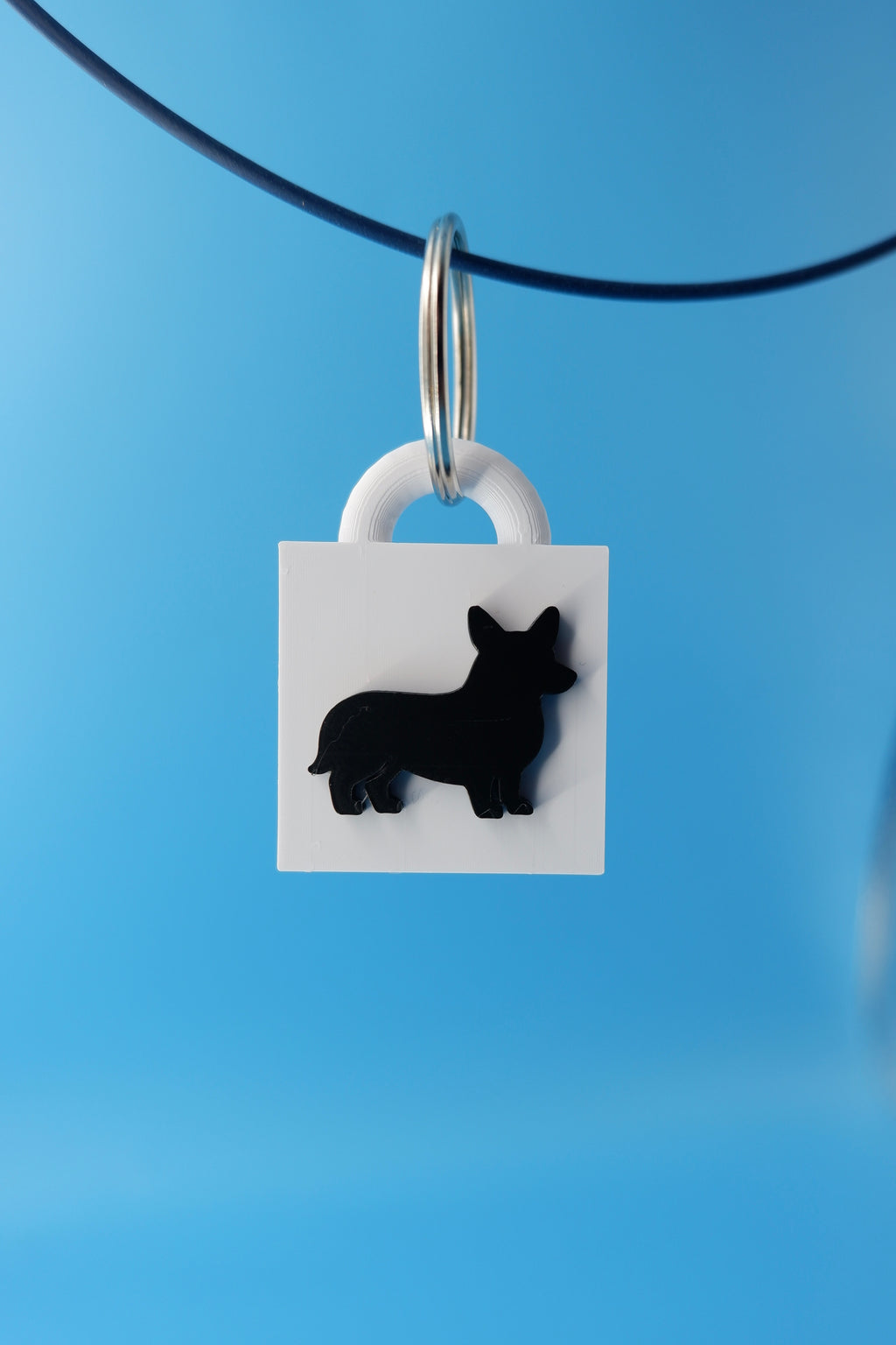 Corgi Keychain
