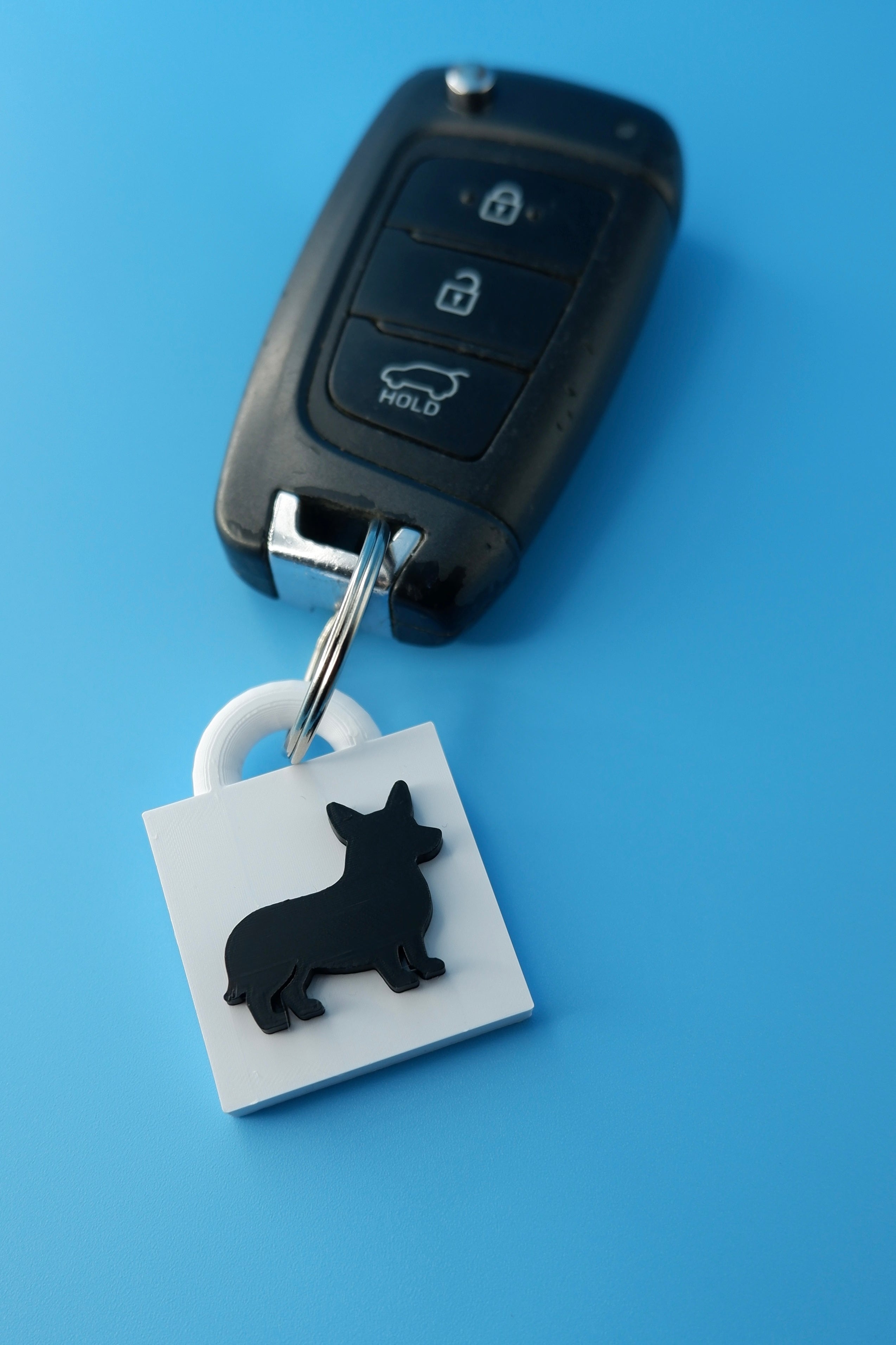 Corgi Keychain