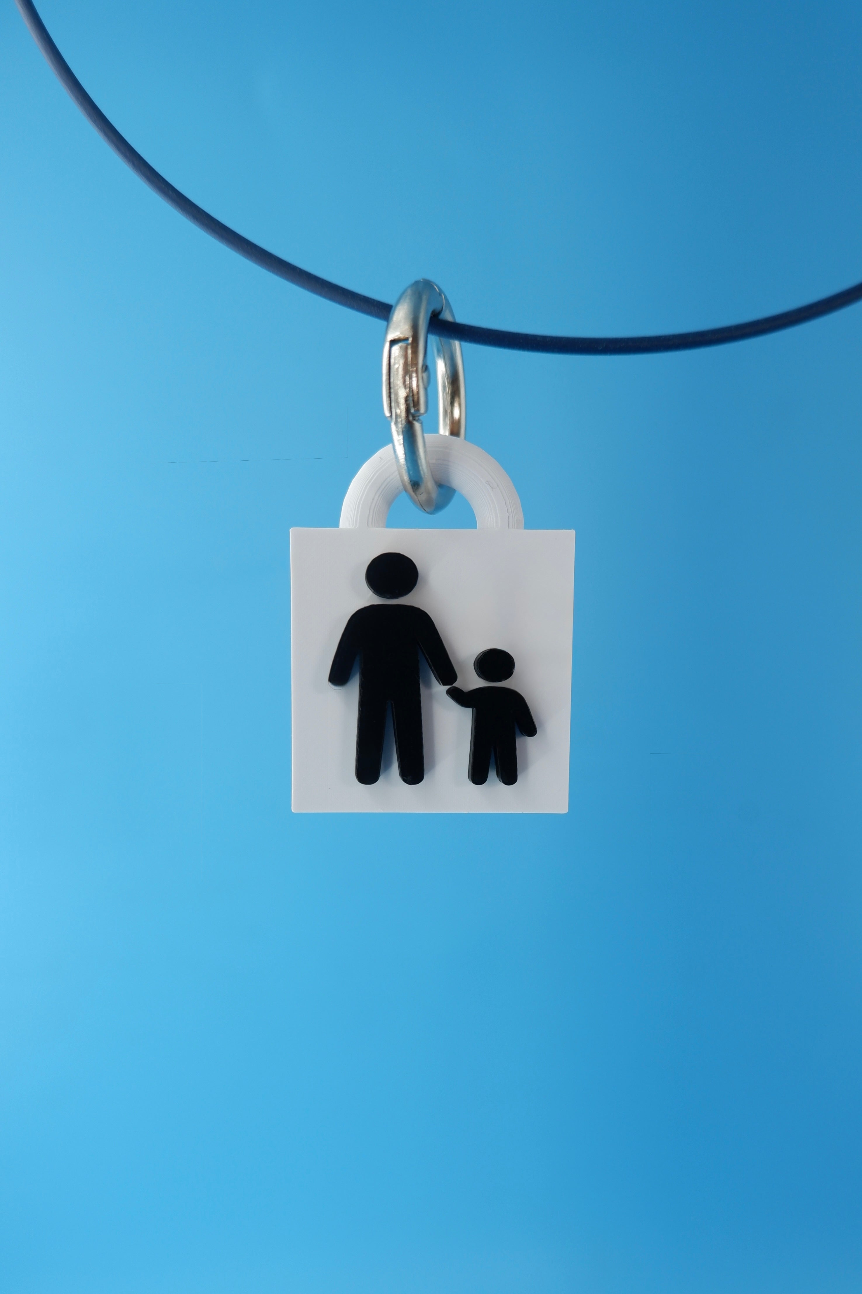 Hand in Hand Keychain