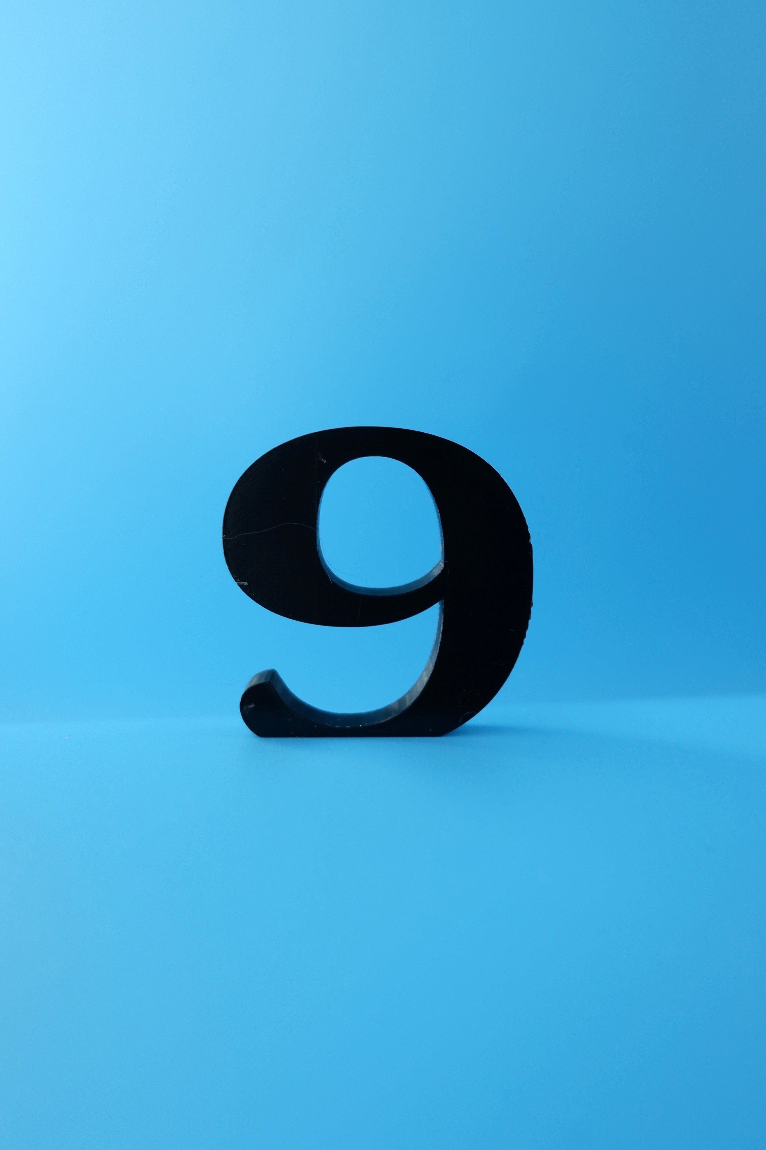 Freestanding: Numbers 0-9