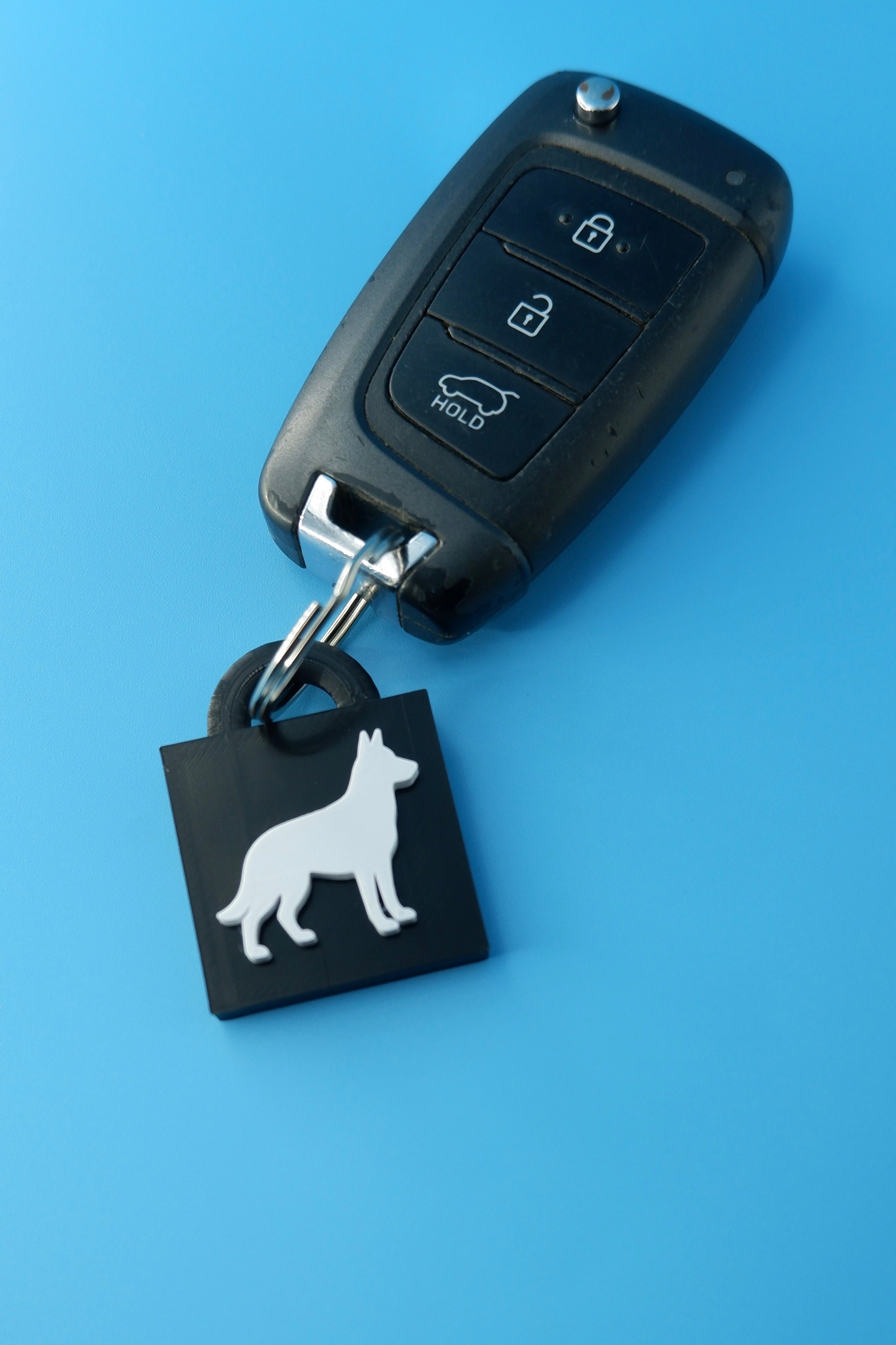 German Shepherd Keychain