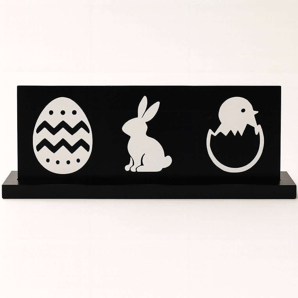 Easter Egg, Bunny & Hatching Chicken - Set