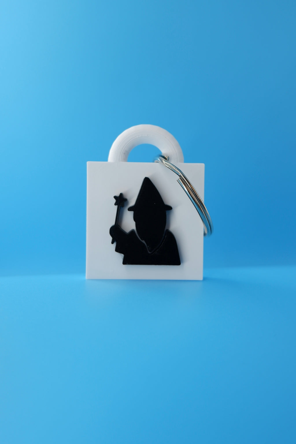 Spellforge Wizard Keychain