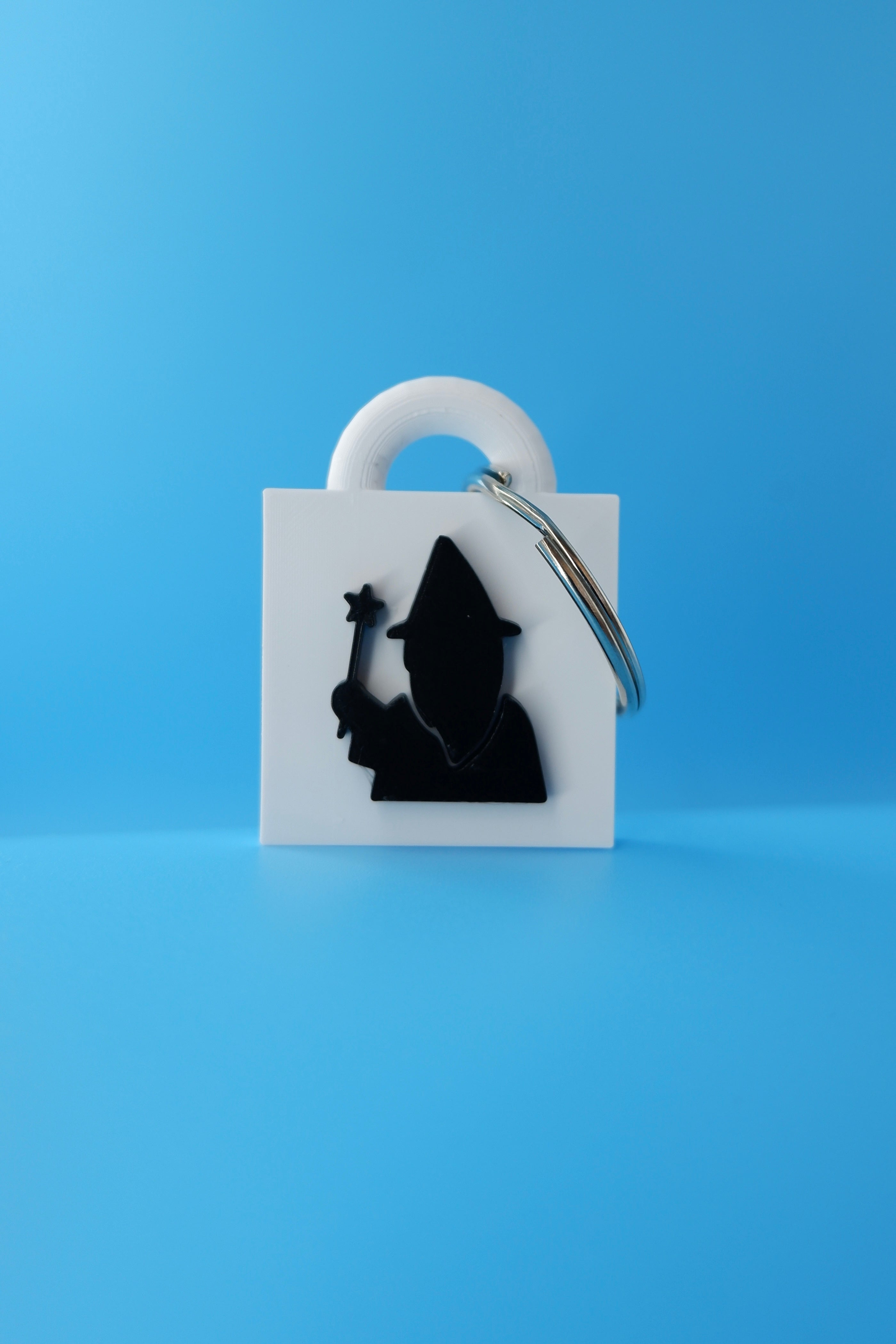 Spellforge Wizard Keychain