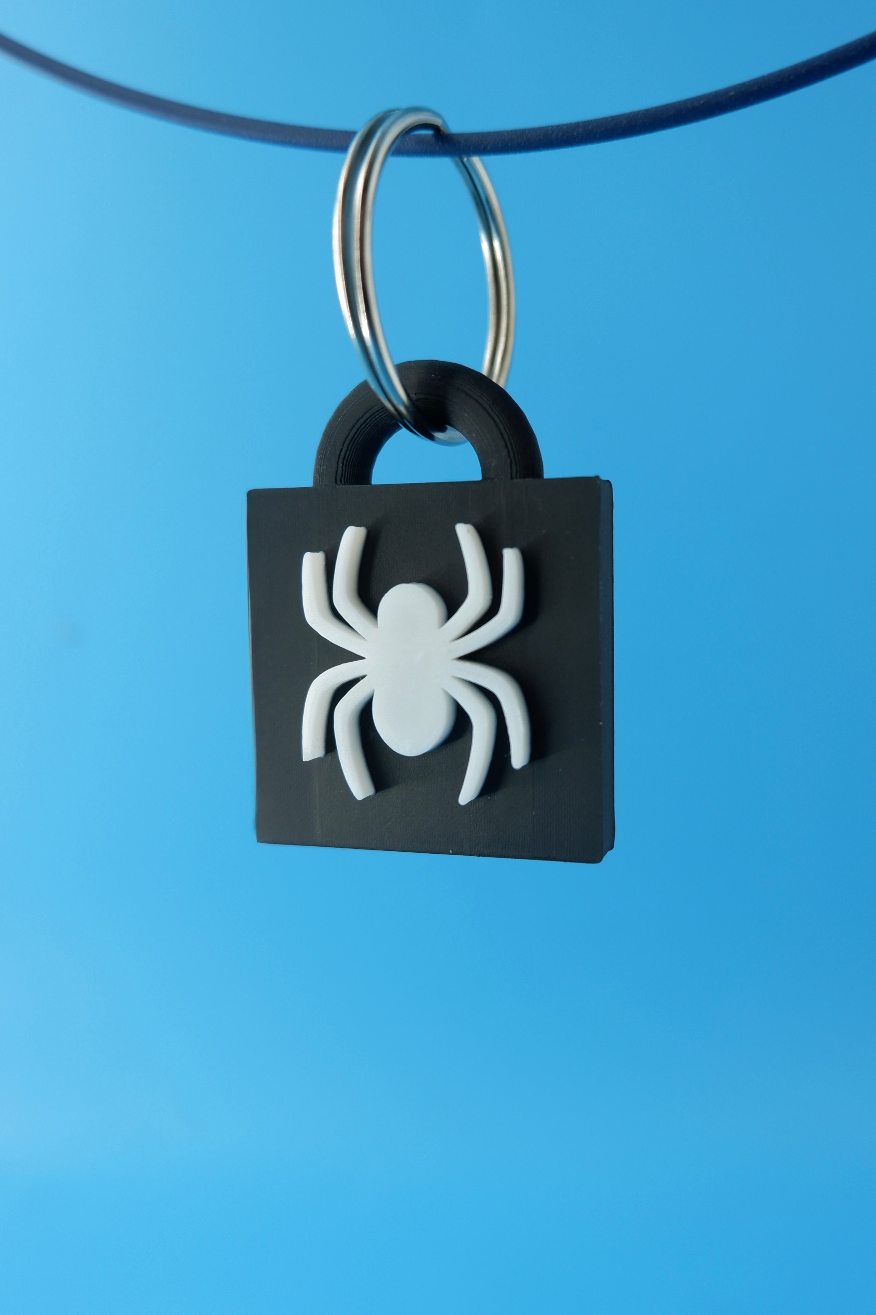 Black Widow Keychain