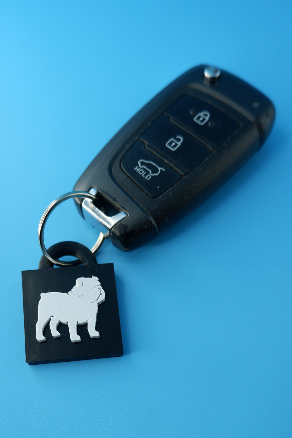 Bulldog Keychain