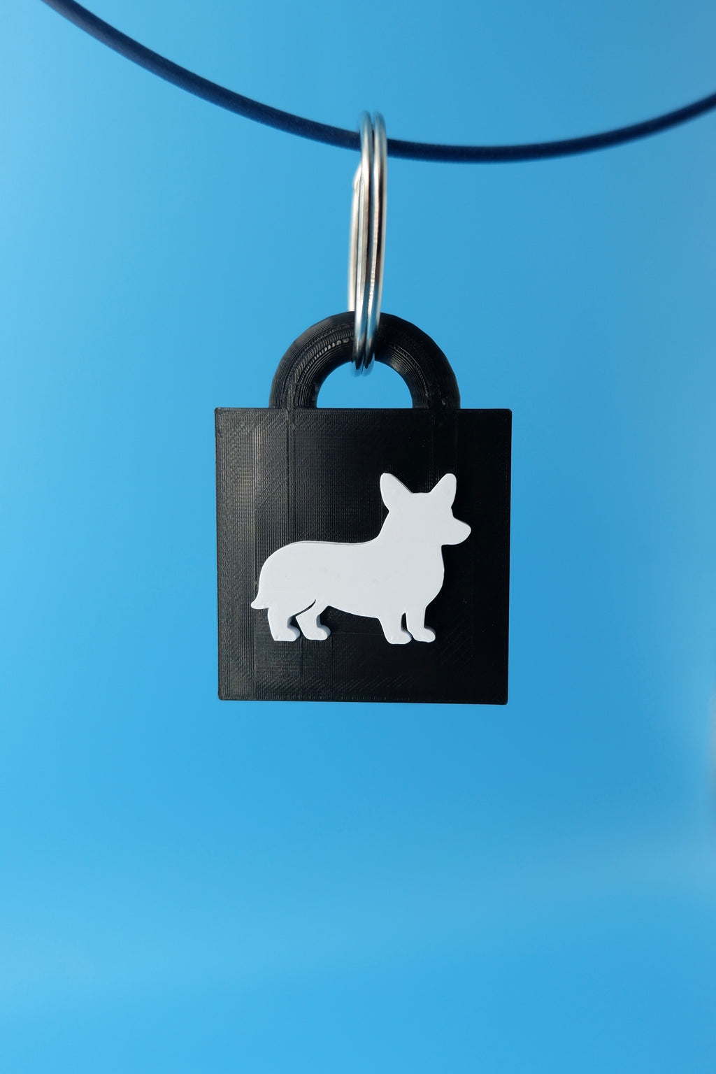 Corgi Keychain