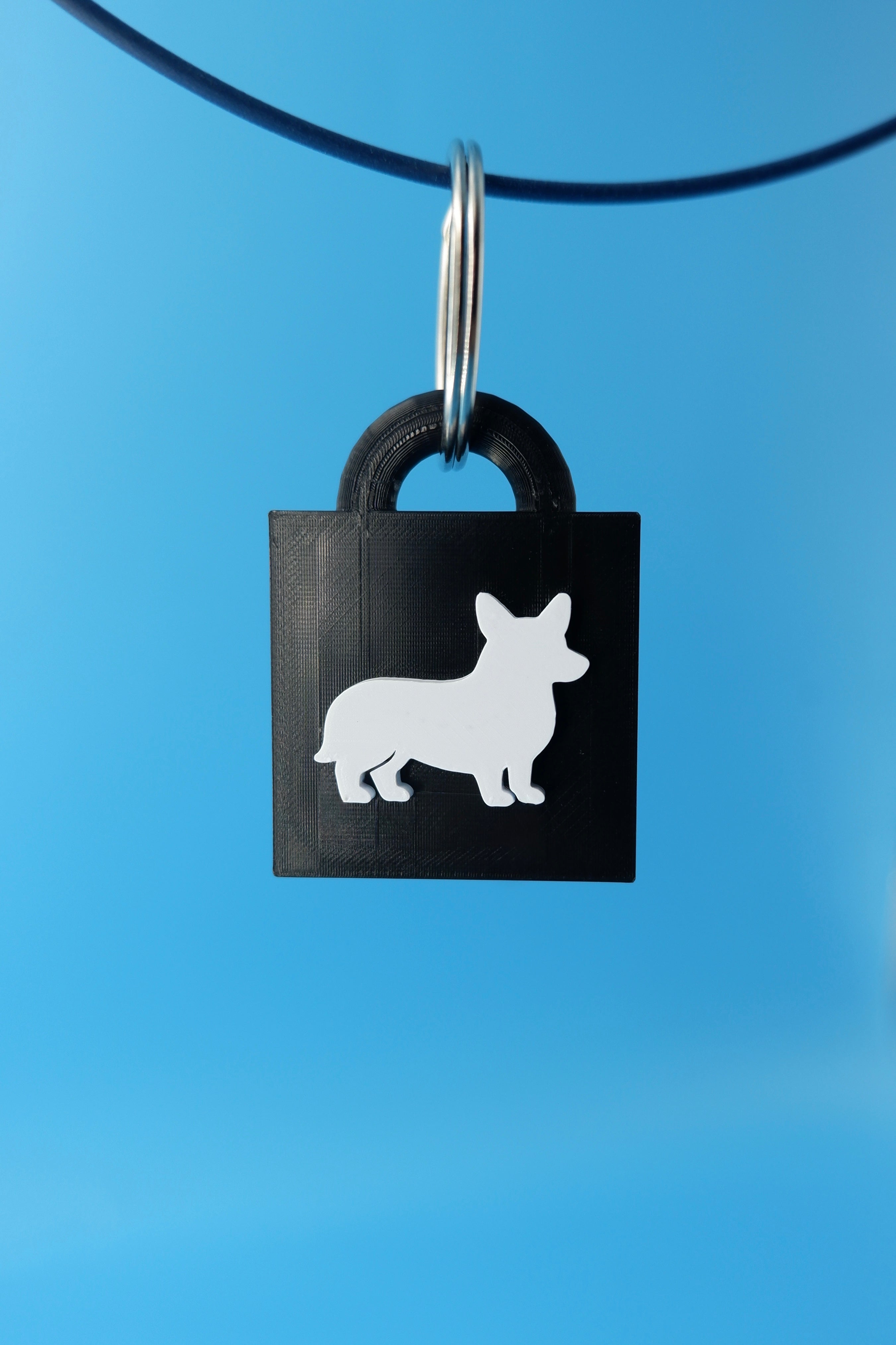 Corgi Keychain