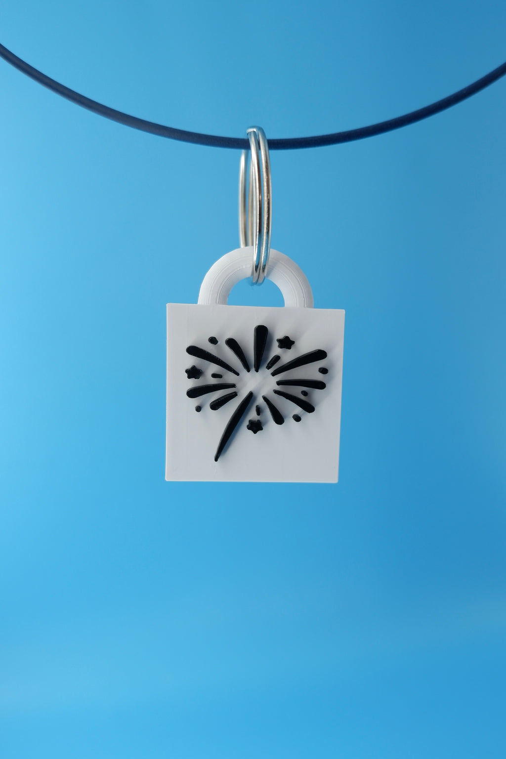 Midnight Flare Keychain